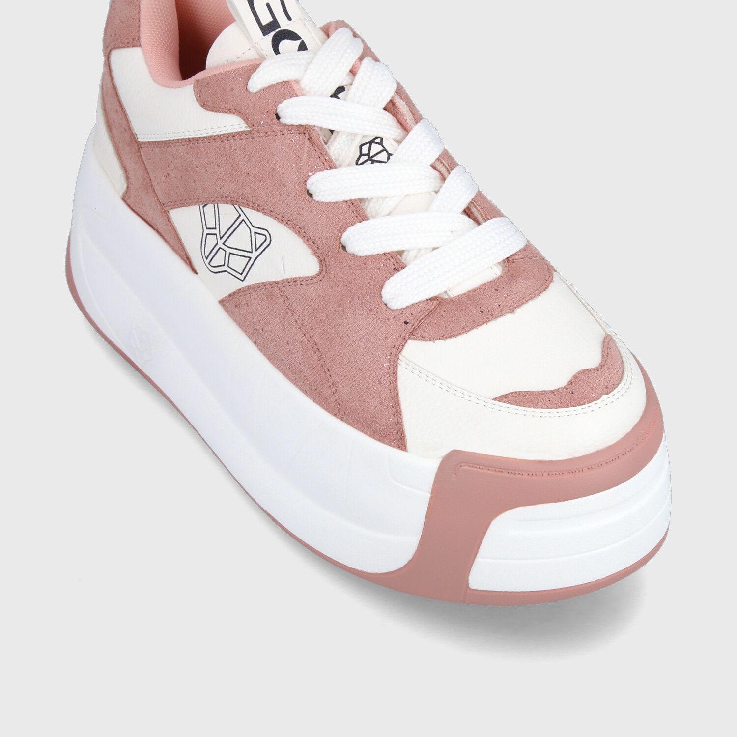 Zapatilla Plataforma Rosada Mujer C7325 Gotta-5