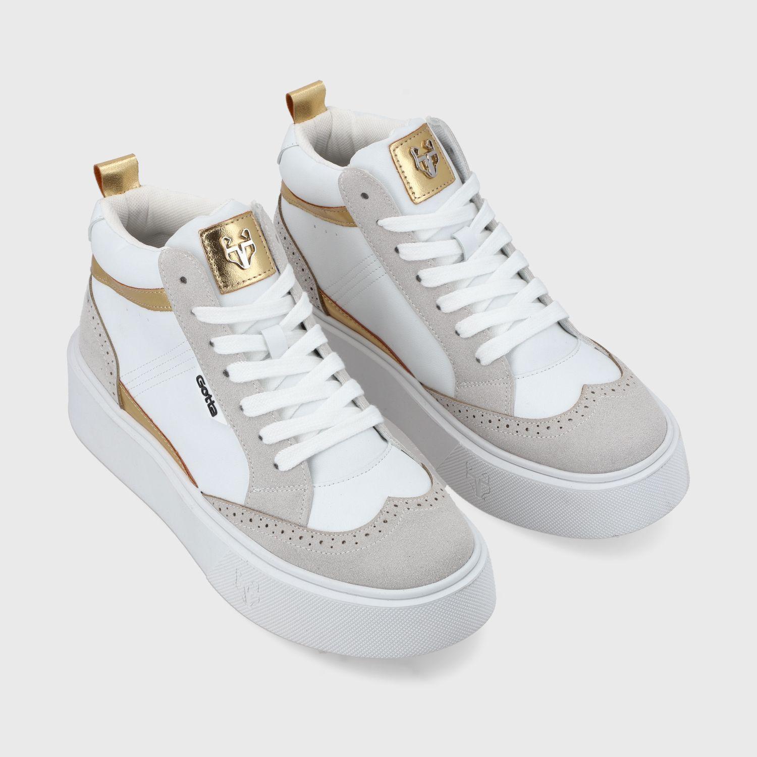 Zapatilla Blanco Mujer 43044 Gotta-2