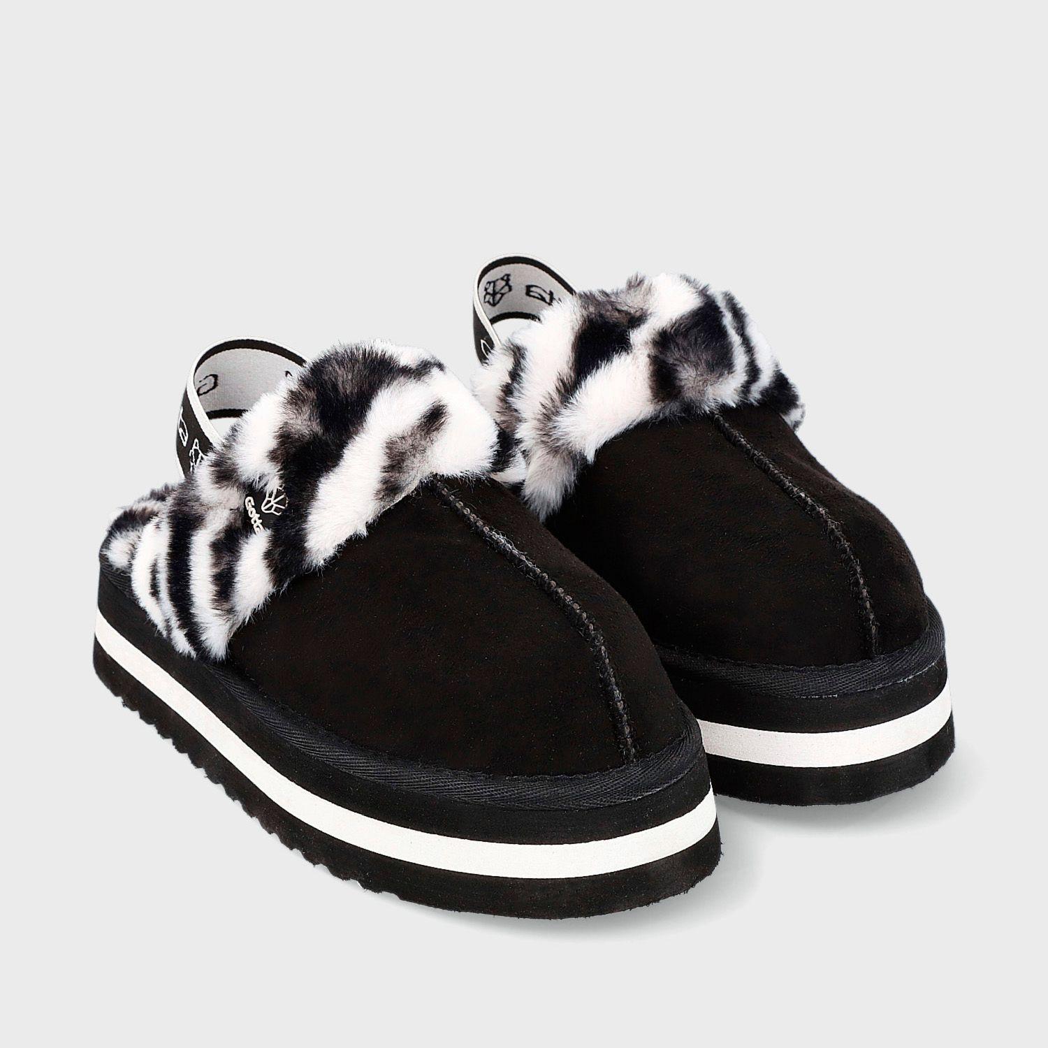 Slipper Negra Mujer 15311 Gotta-2
