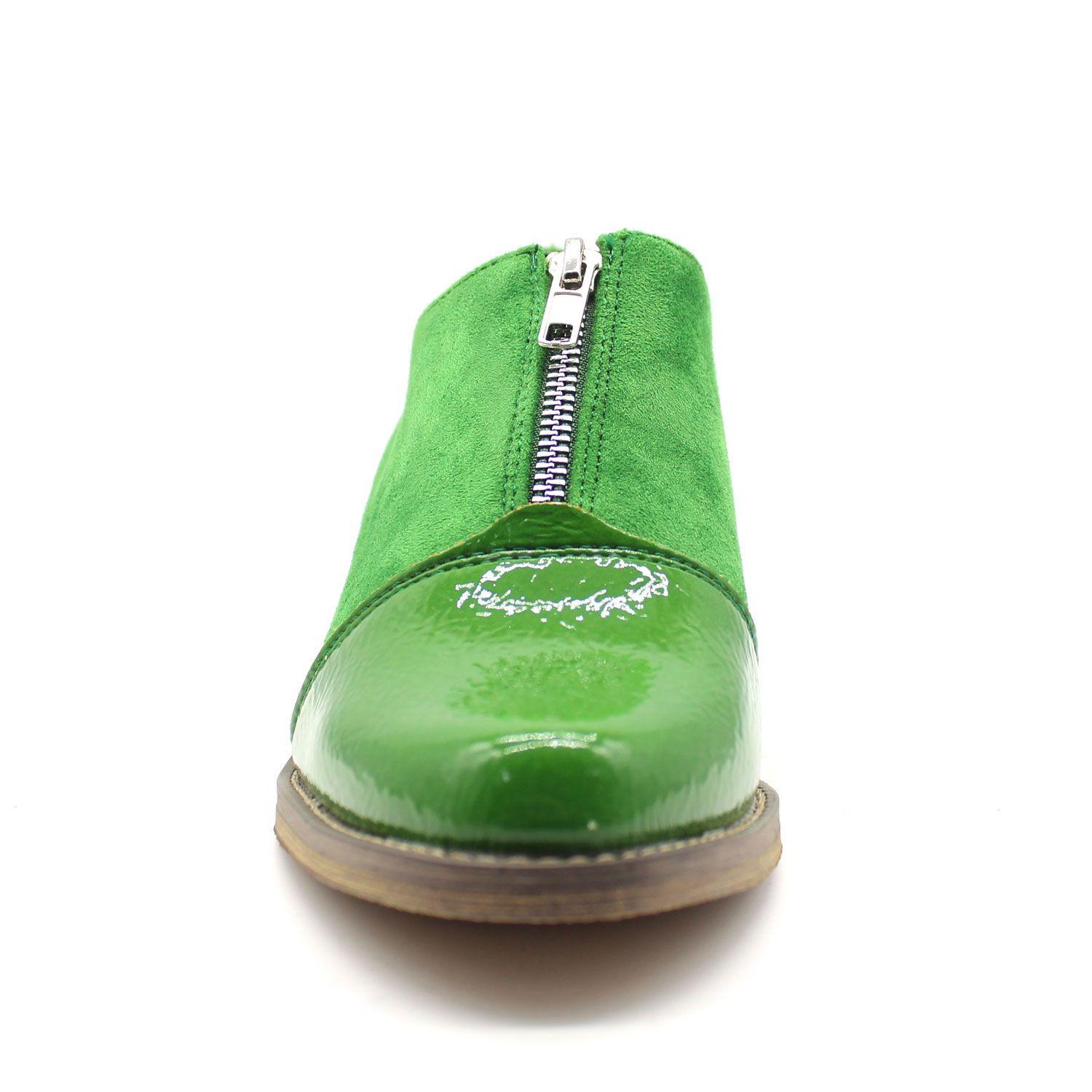 Zapato Charol Verde Mujer 87159 Gotta-2