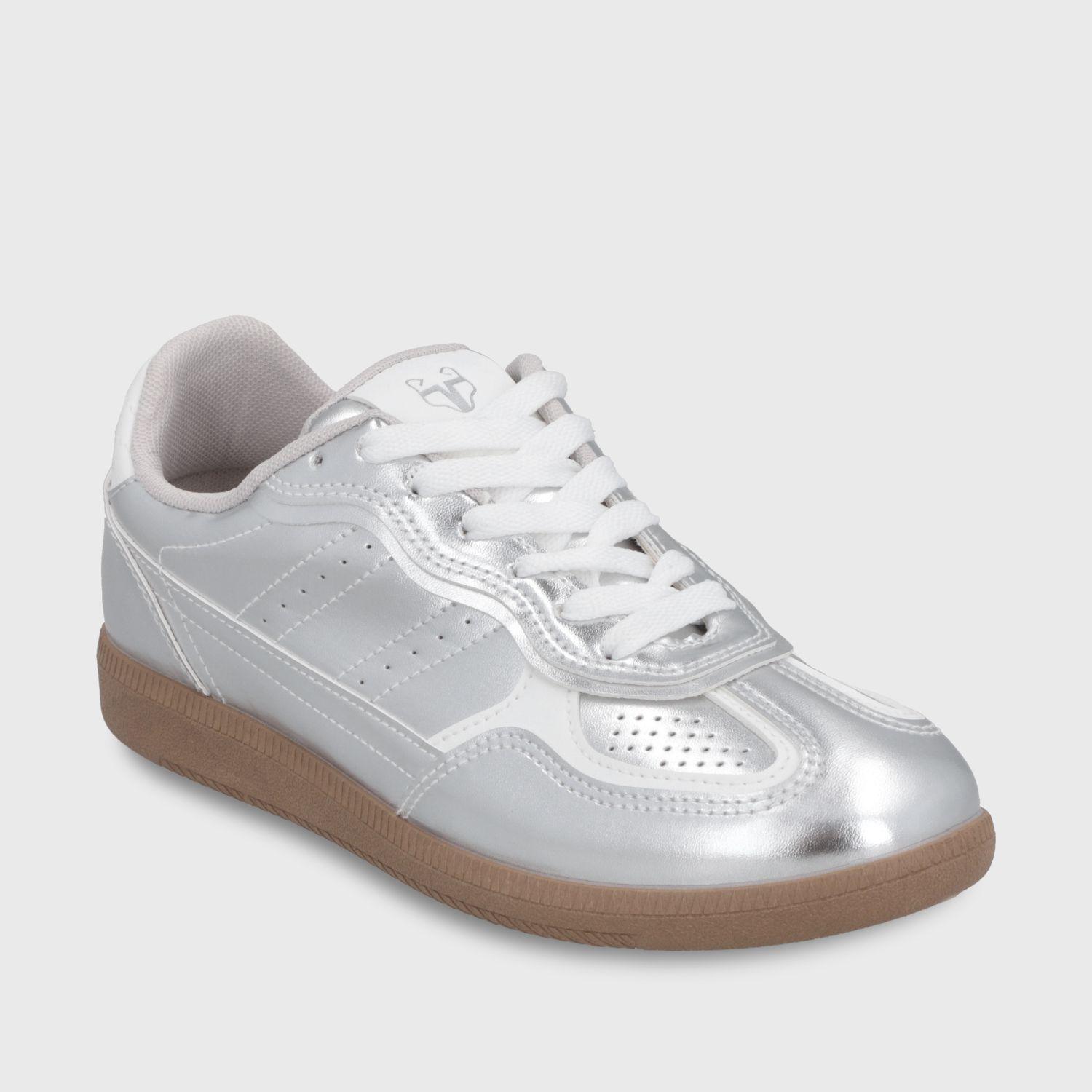 Zapatilla Plateada Mujer 4806209 Gotta-1