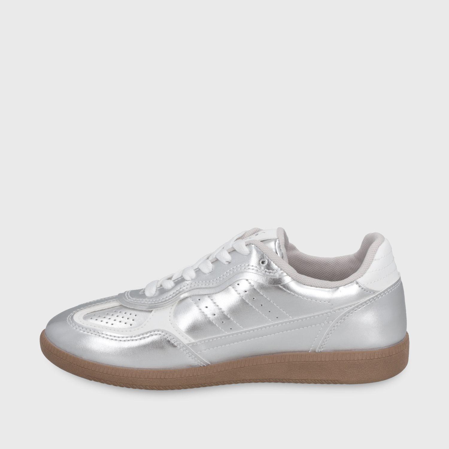 Zapatilla Plateada Mujer 4806209 Gotta-3