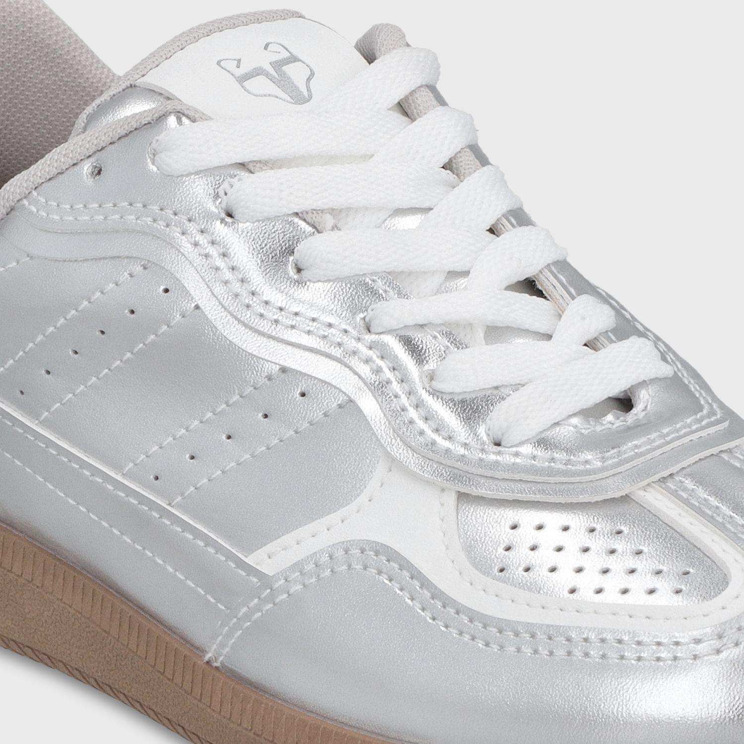 Zapatilla Plateada Mujer 4806209 Gotta-5