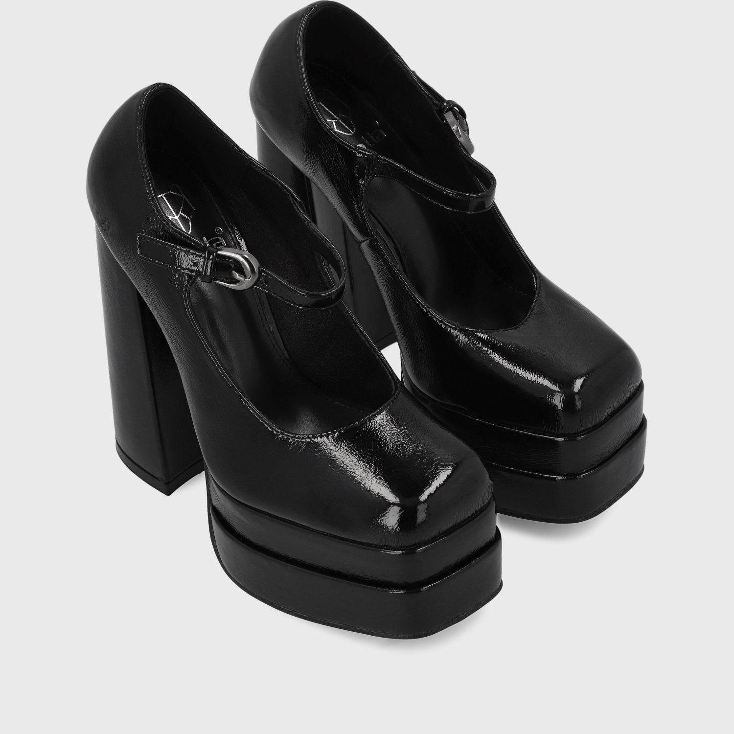 Zapato Plataforma Negro  Mujer 25913 Gotta-2