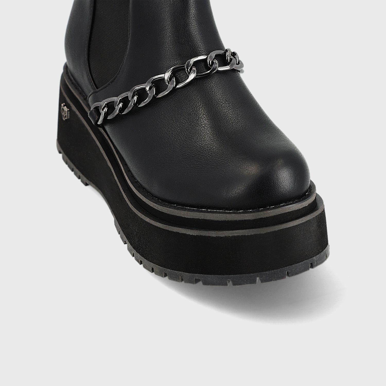 Botín Negro Mujer 15095 Gotta-5