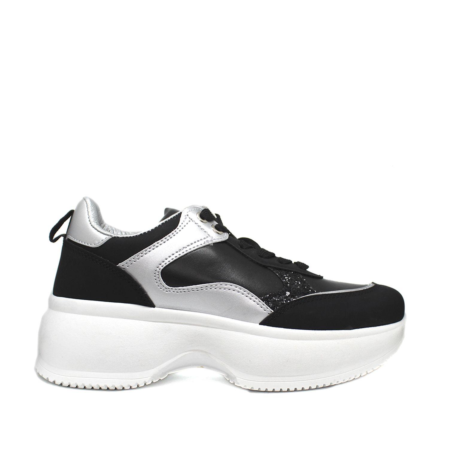Zapatilla Negra Mujer 15911 Gotta-0