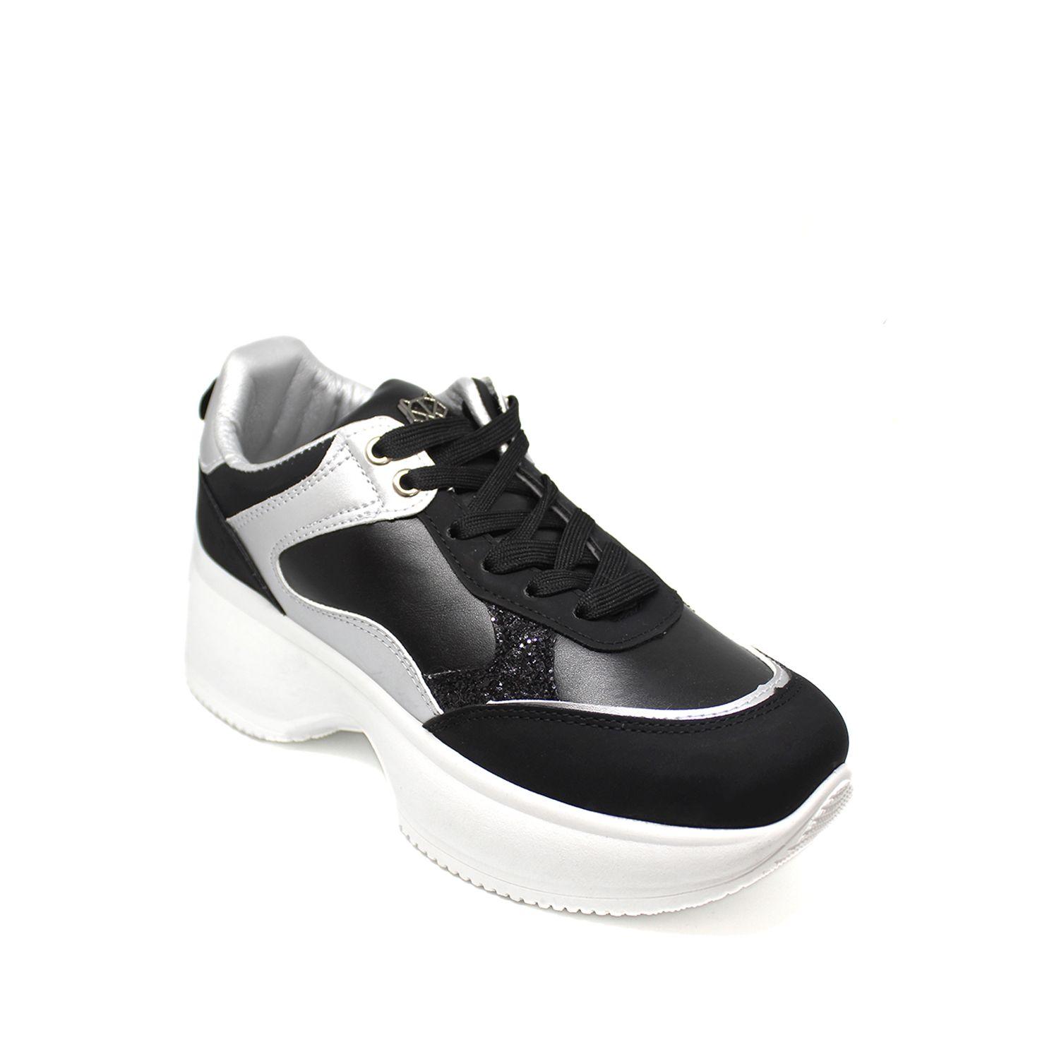 Zapatilla Negra Mujer 15911 Gotta-1