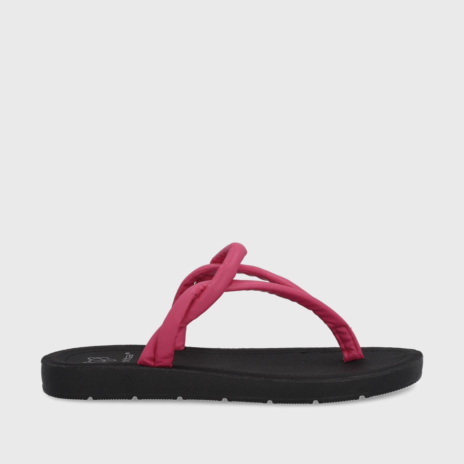 Sandalia Plana Fucsia Mujer 13254 Gotta-0