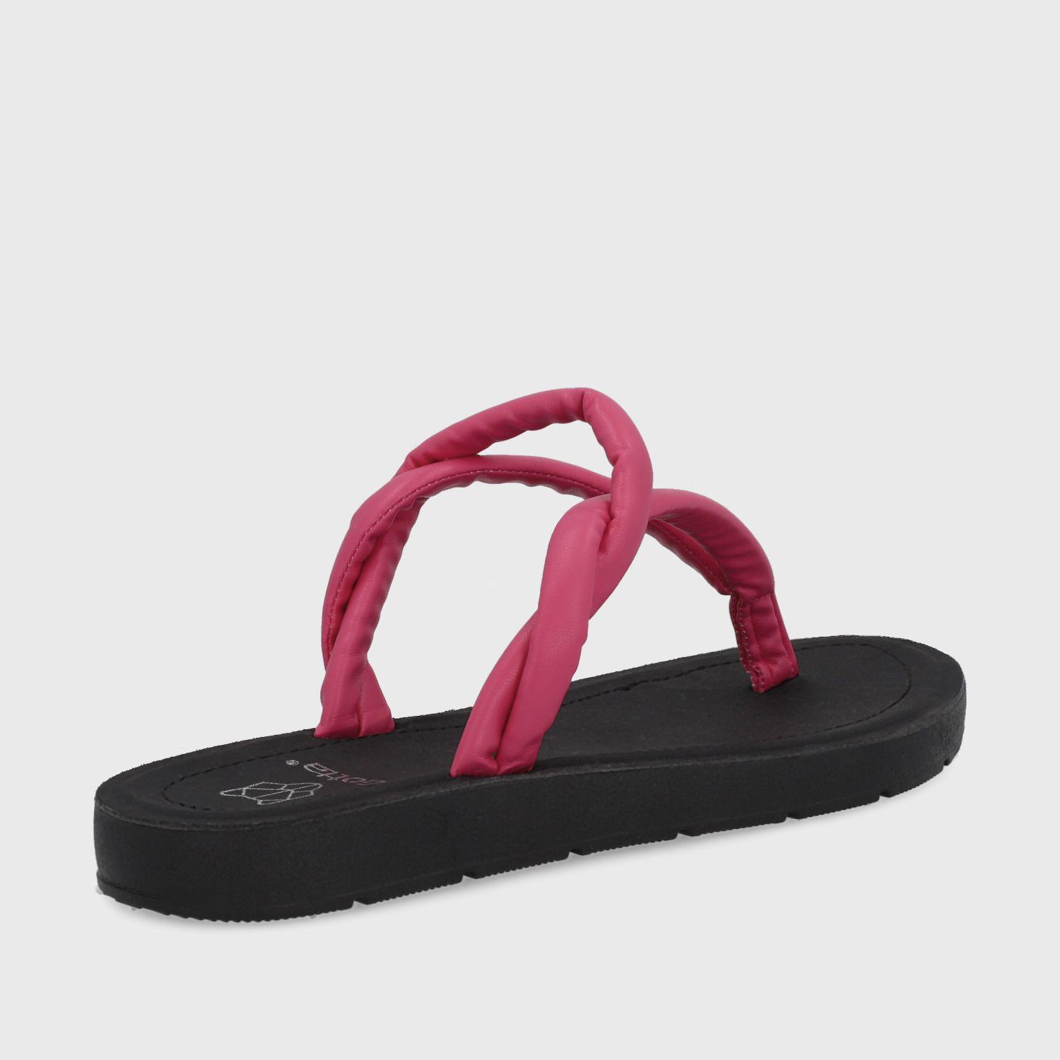 Sandalia Plana Fucsia Mujer 13254 Gotta-4