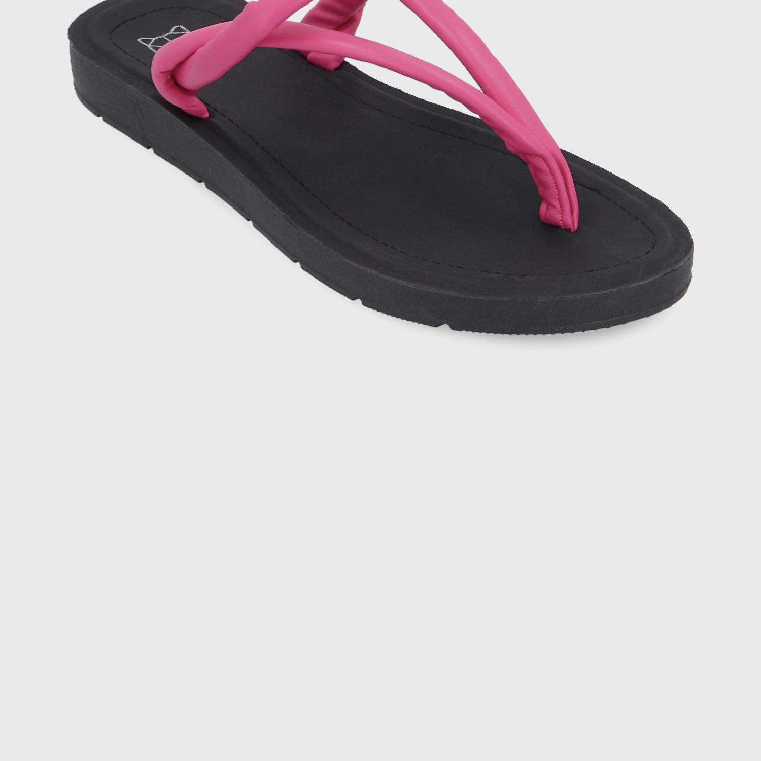 Sandalia Plana Fucsia Mujer 13254 Gotta-5