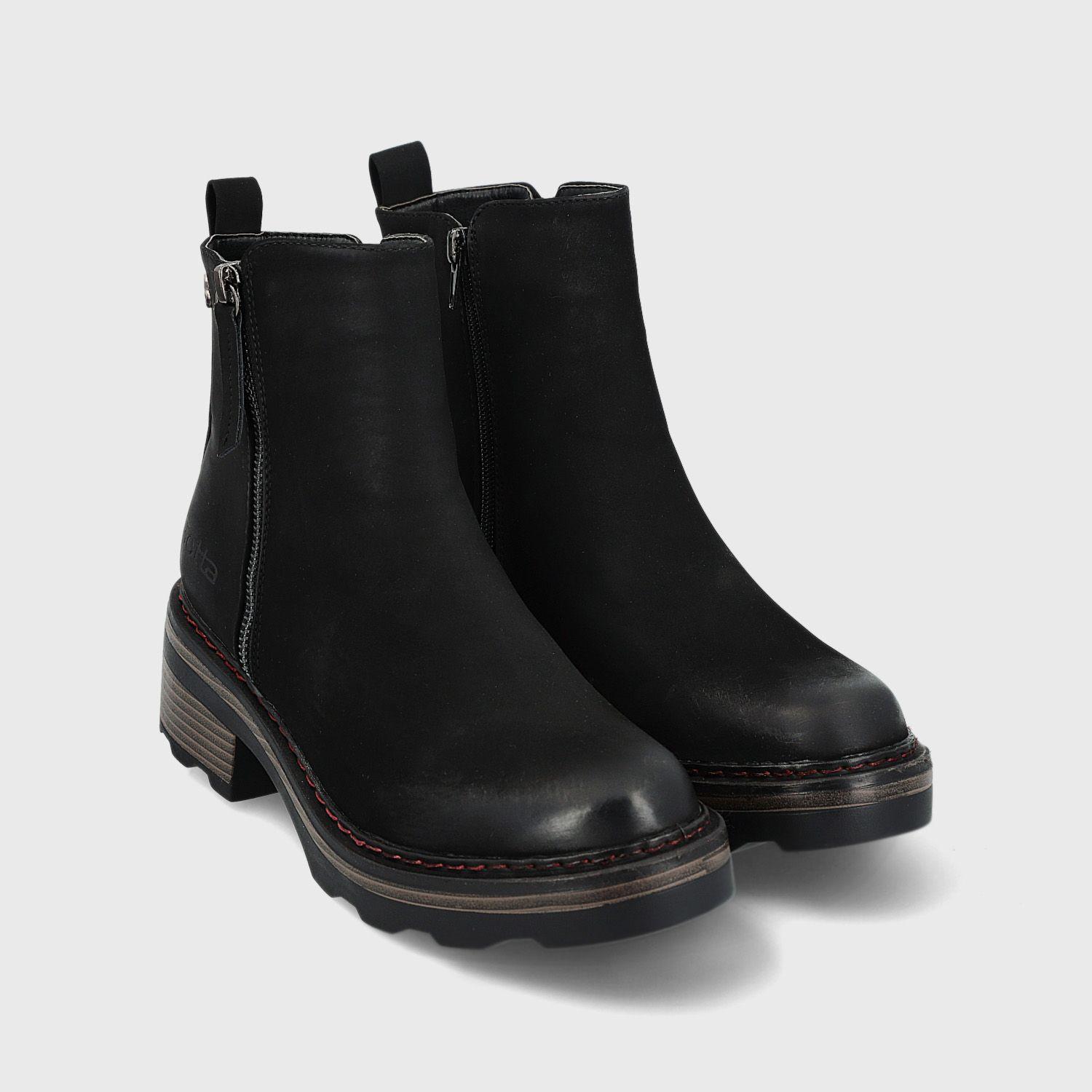 Botín Negro Mujer 25751 Gotta-2