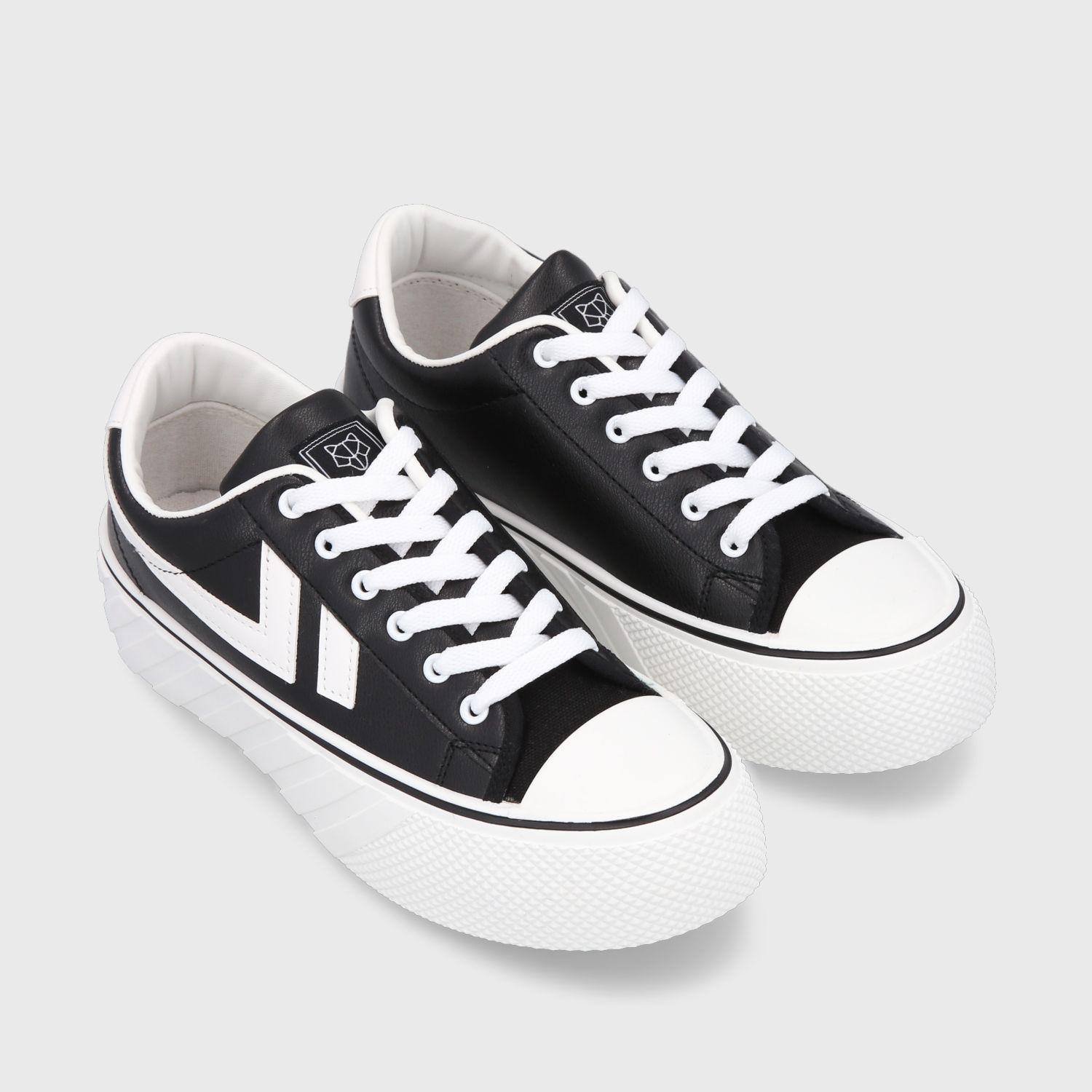 Zapatilla Negra Mujer 38531 Gotta-2