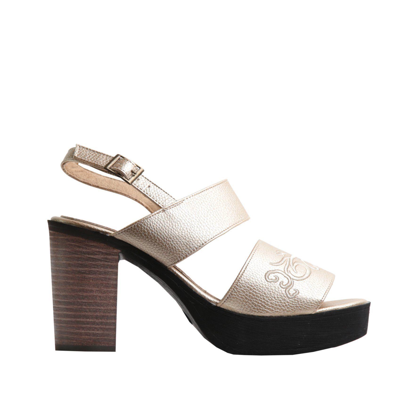 SANDALIA  ORO BRUSH 87001-0