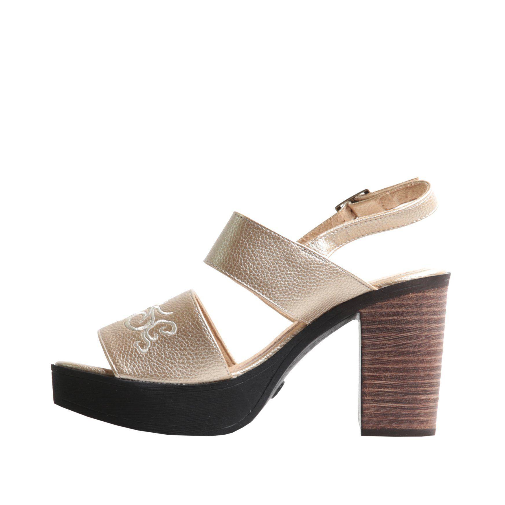 SANDALIA  ORO BRUSH 87001-1