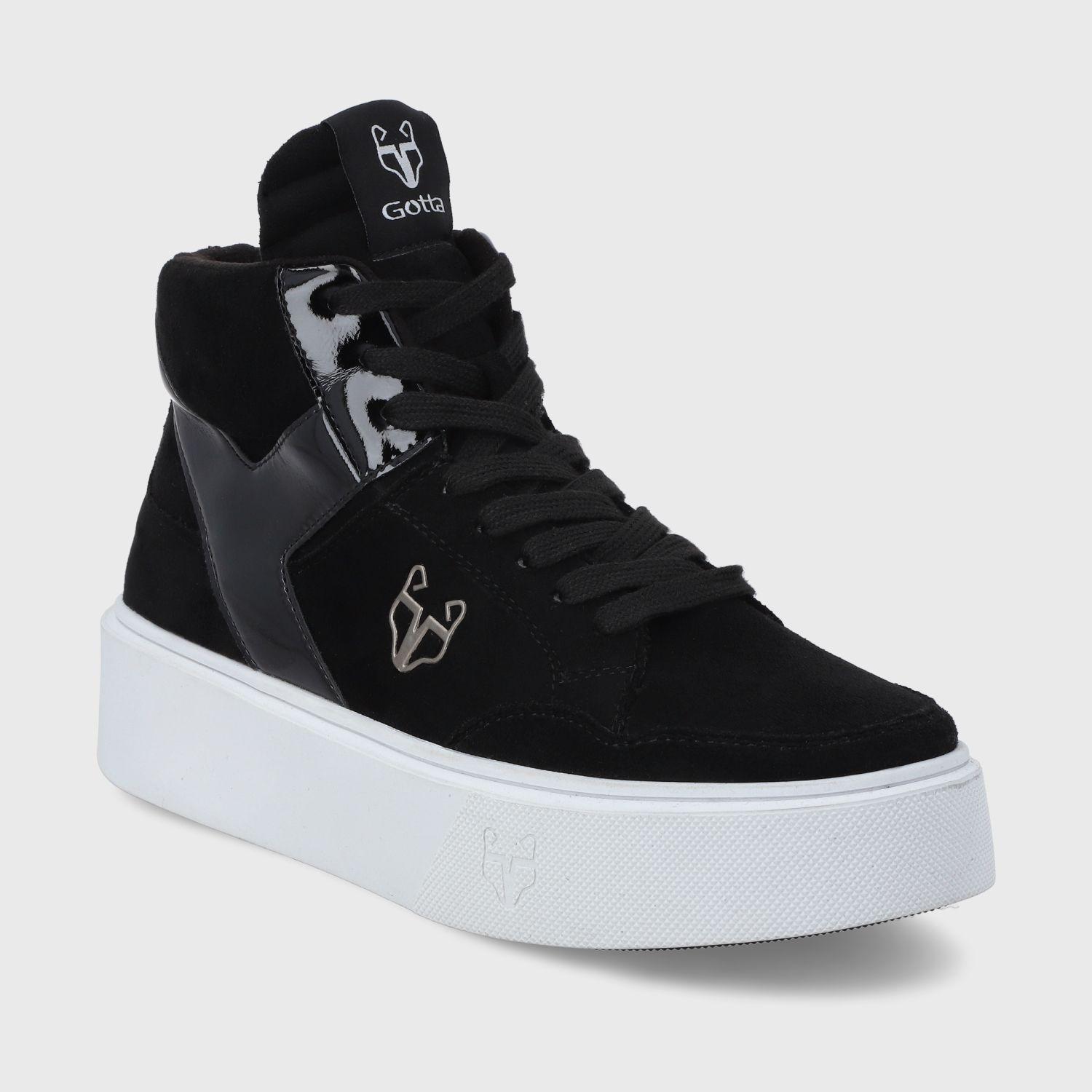 Zapatilla Negra Mujer 43045 Gotta-1