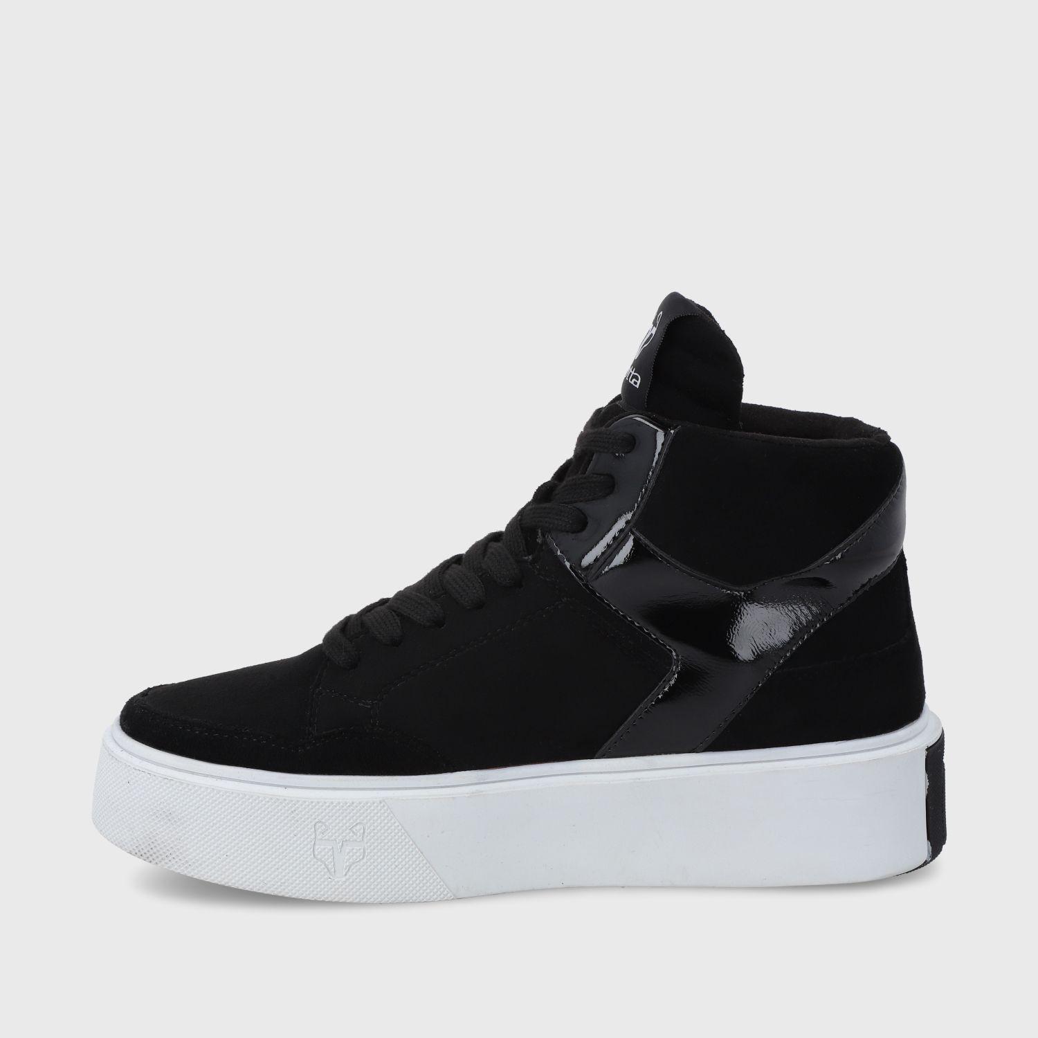 Zapatilla Negra Mujer 43045 Gotta-3