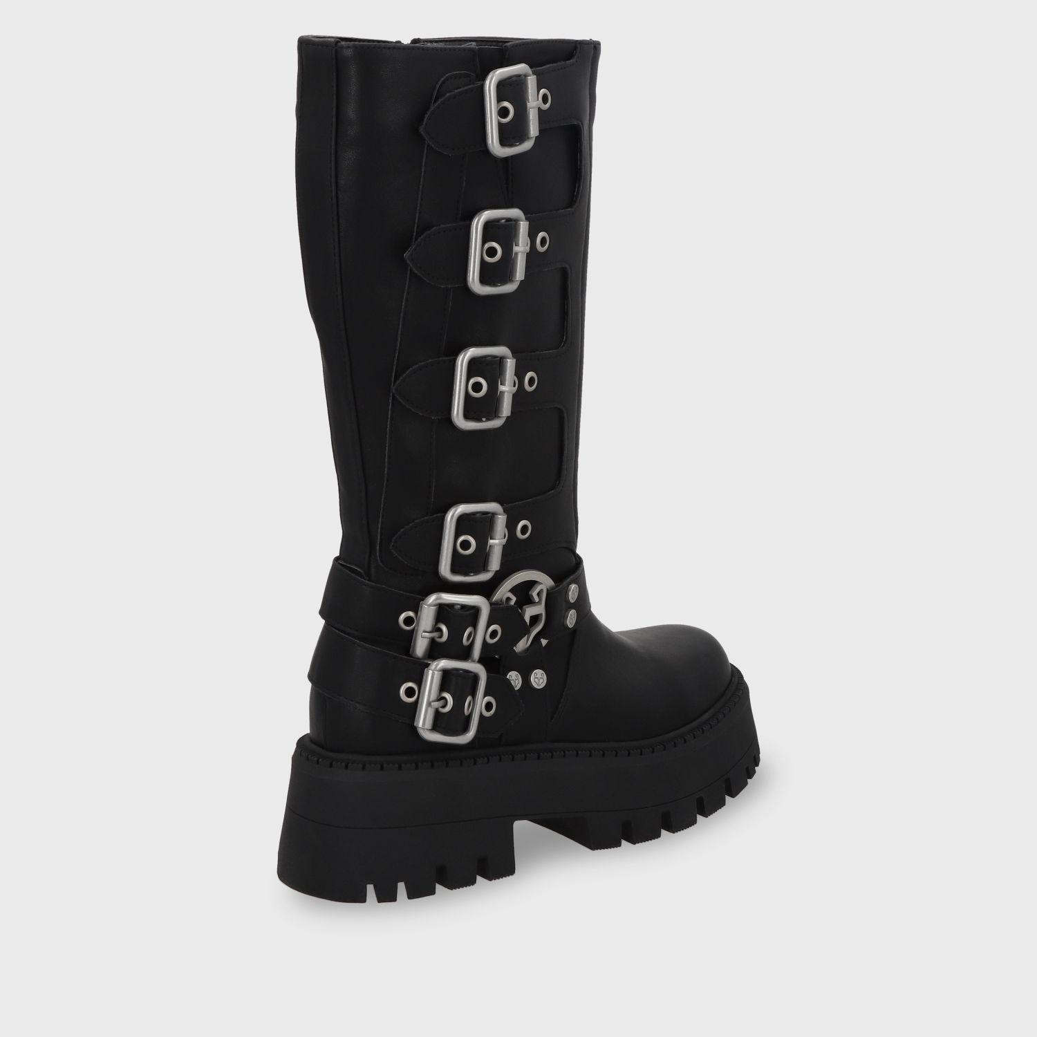 Bota Negra Mujer 45805 Gotta-4