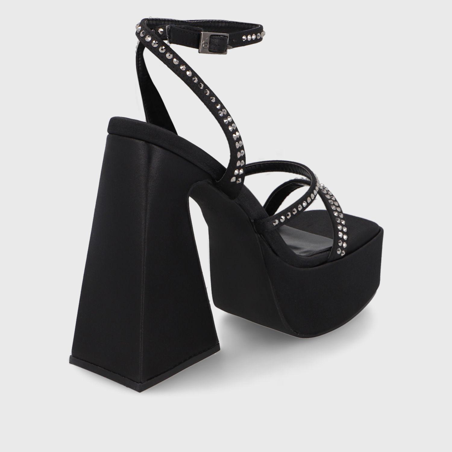 Sandalia Negra Mujer 45931 Gotta-4