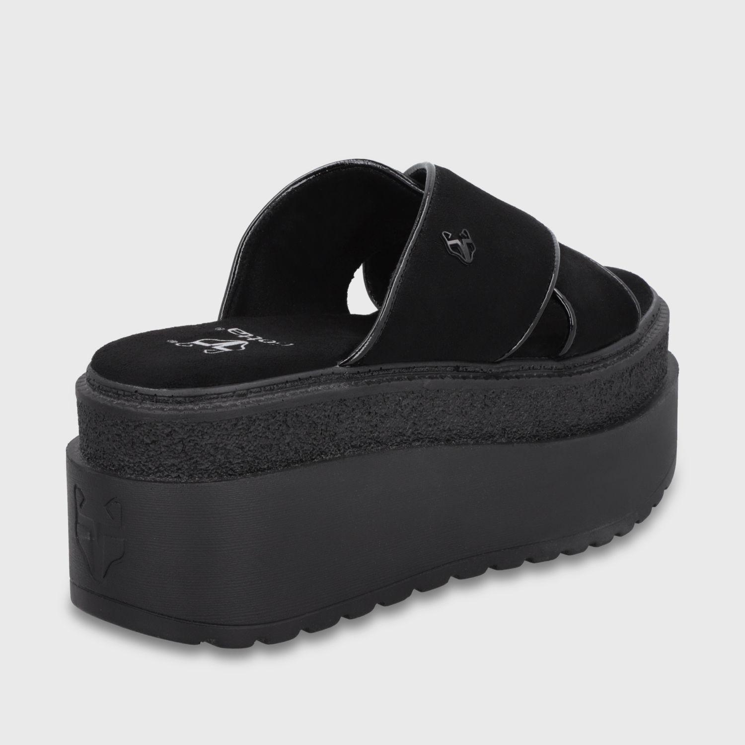Sandalia Plataforma Negra Mujer 65930 Gotta-4