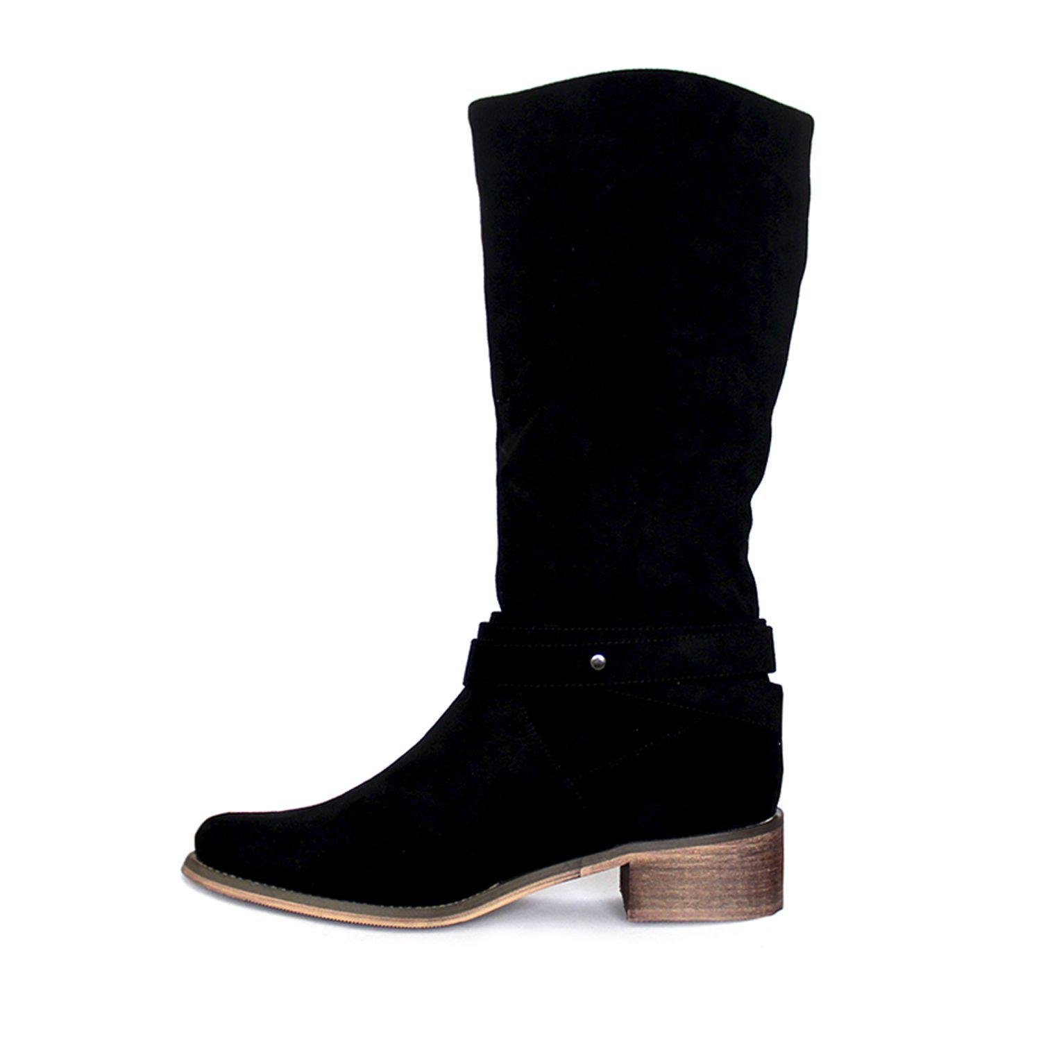 Bota Negra Mujer 13552 Gotta-3