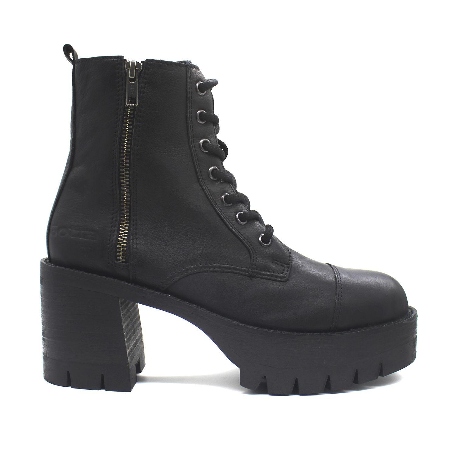 BOTIN CUERO NEGRO 18563-0