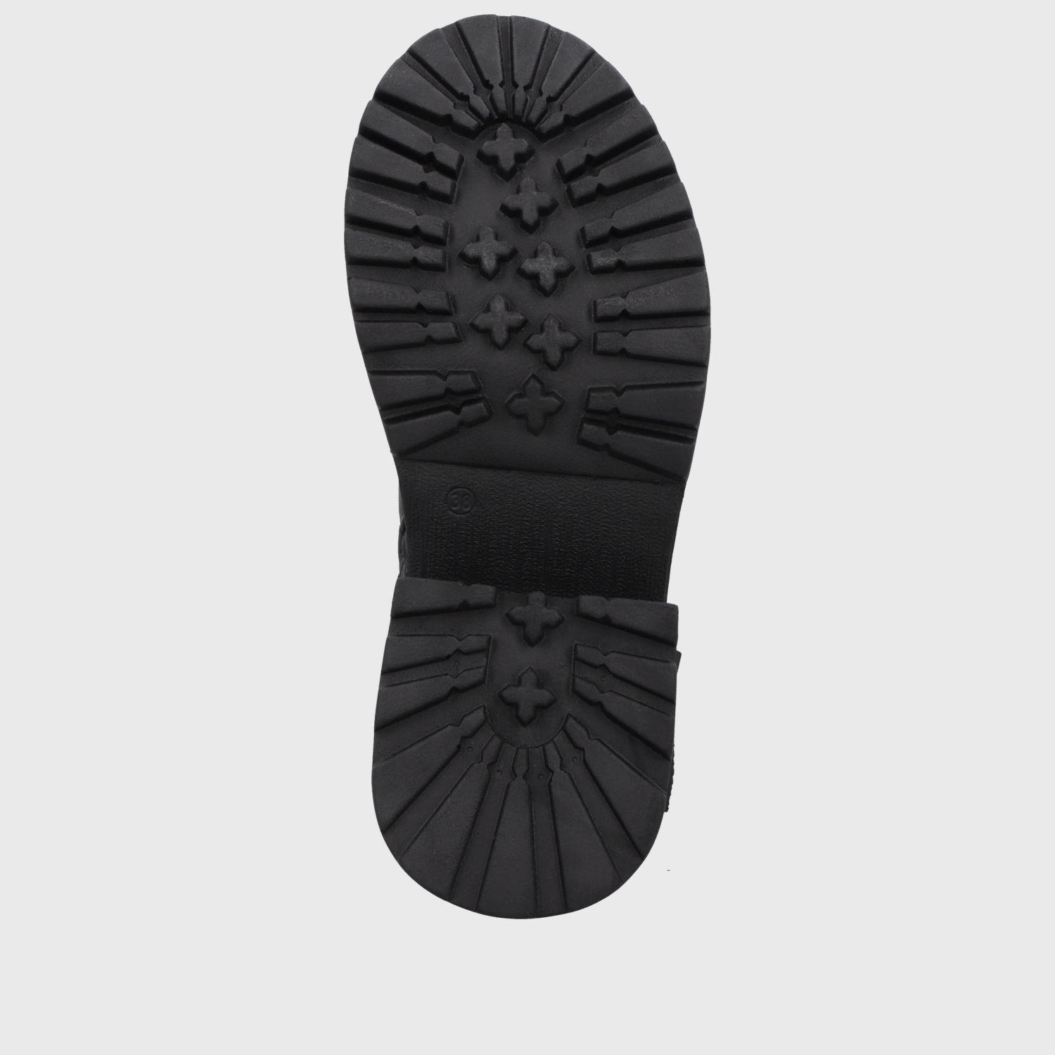 Botin Plataforma Negro Mujer 1517B1 Gotta-6