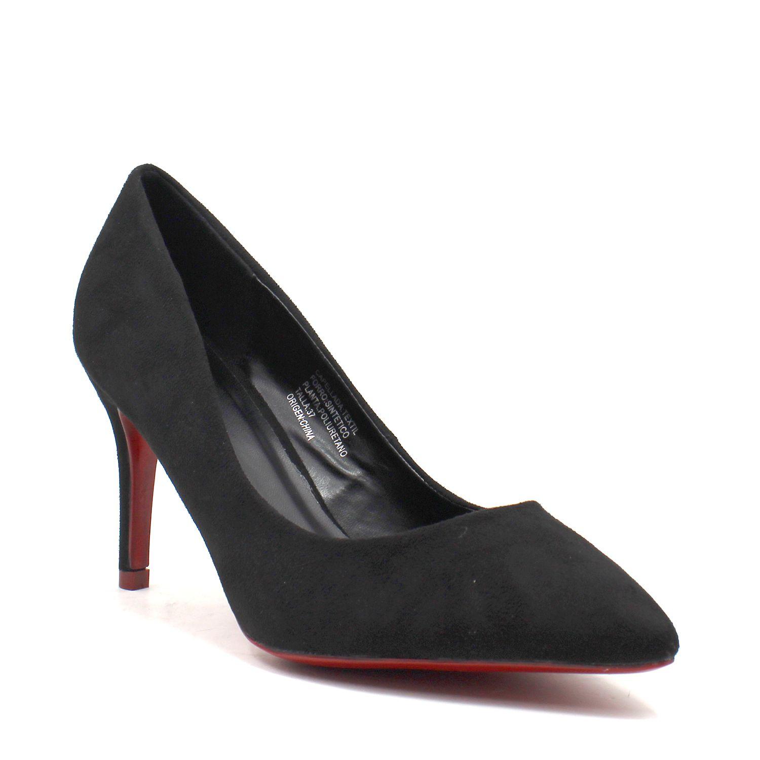 Zapato Tacon Negro Mujer 96231 Gotta-1