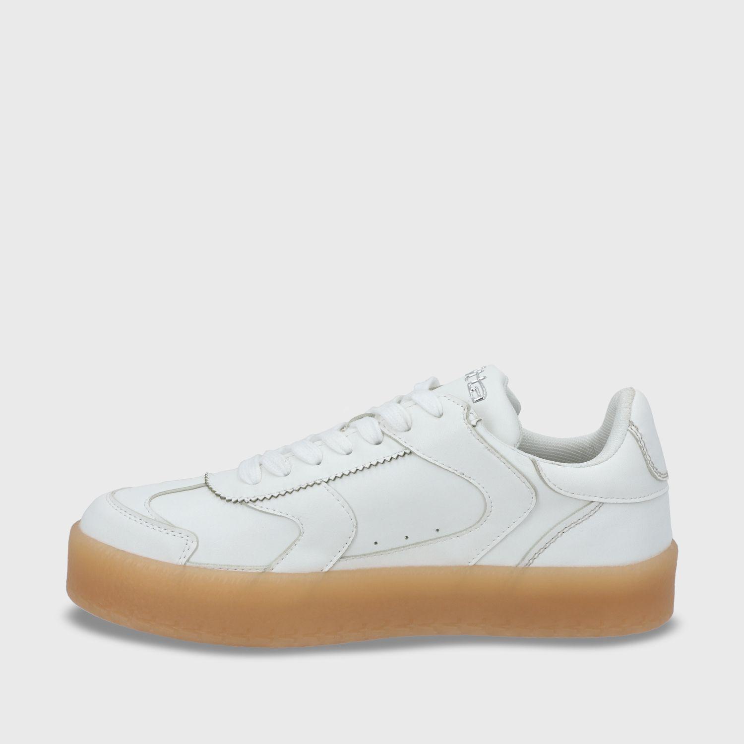 zapatilla Plano Blanco Mujer 53741 Gotta-3