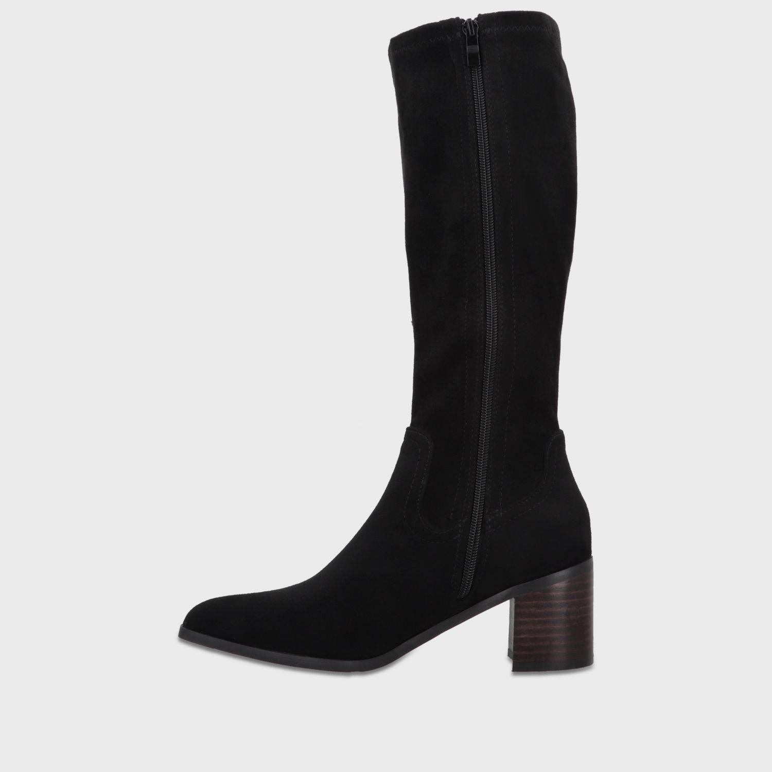 Bota Taco Negra Mujer 5530201 Gotta-3