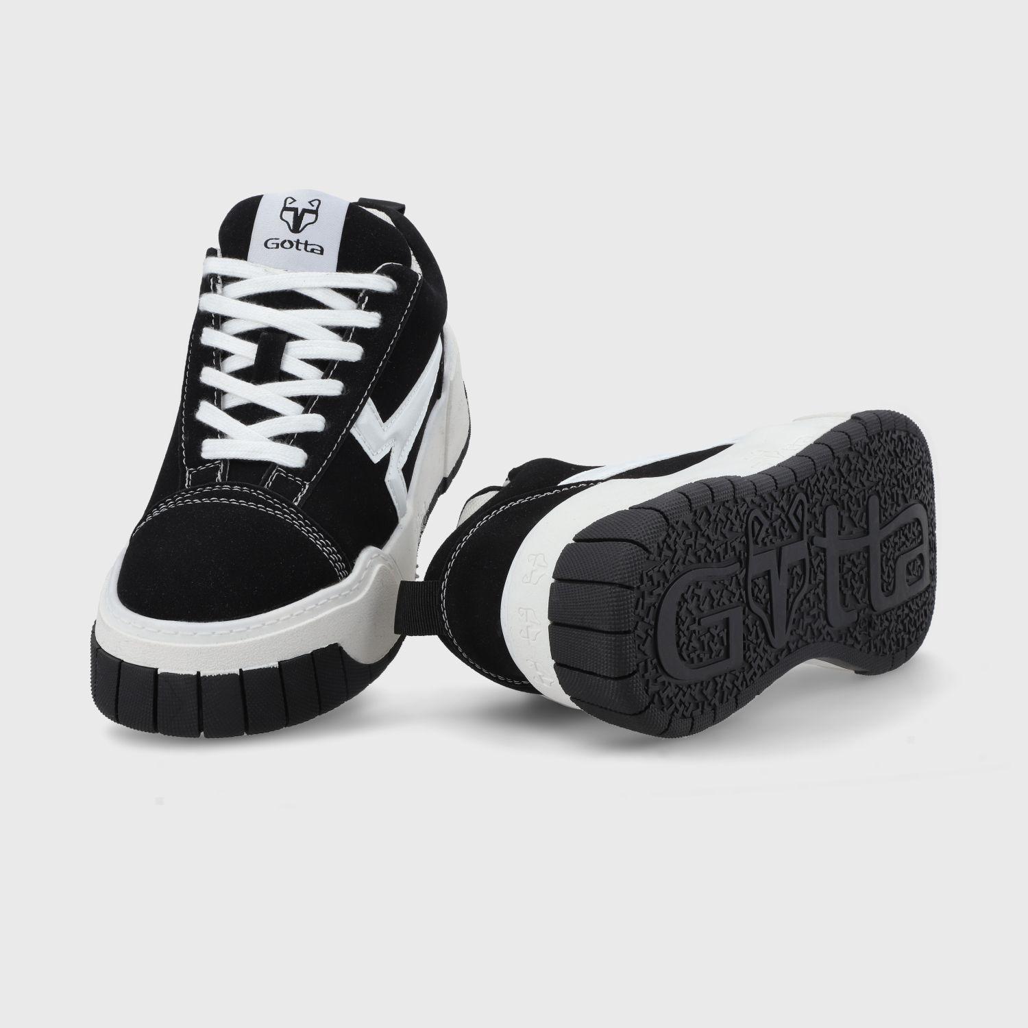 Zapatilla Negra Mujer 43114 Gotta-6
