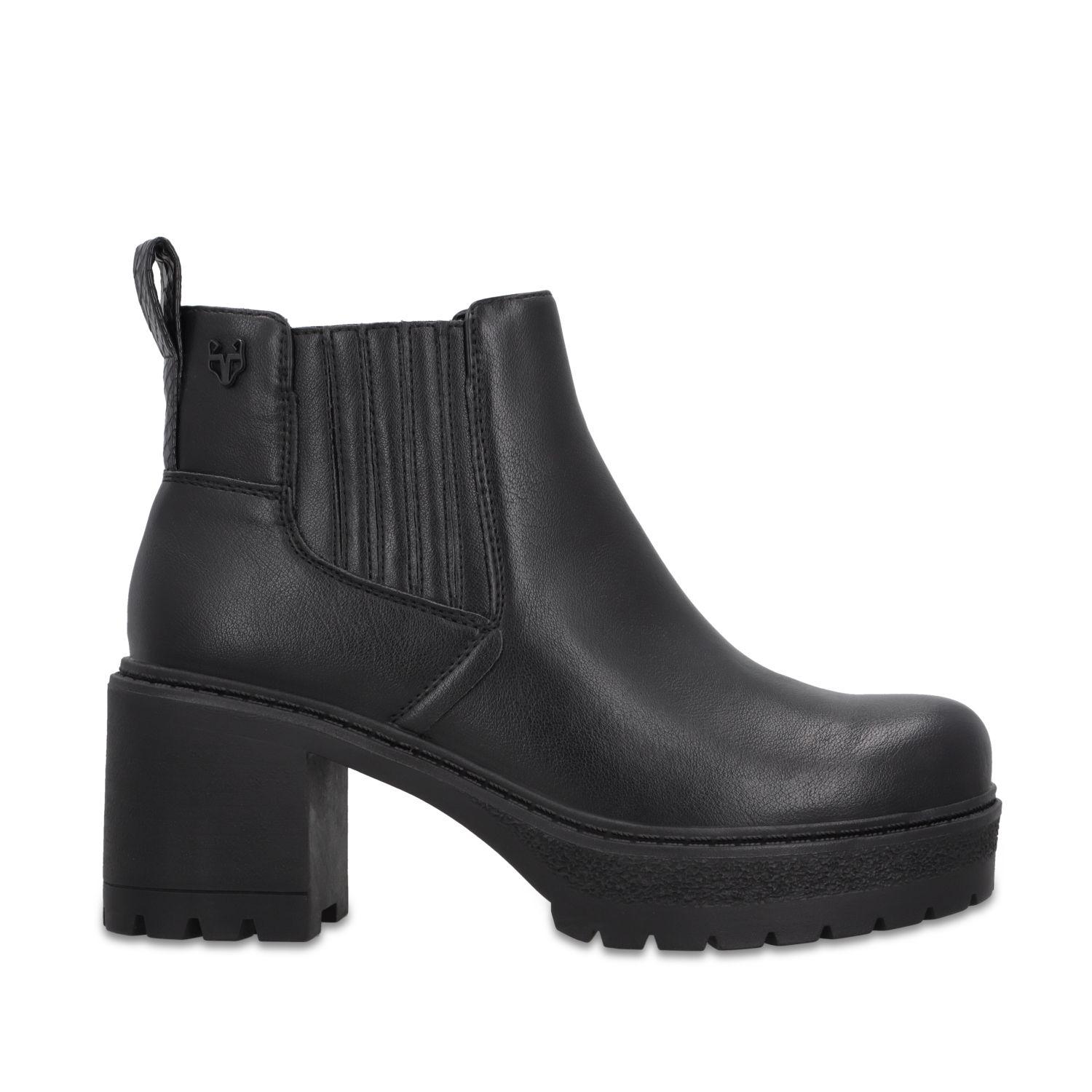 Botin Taco Negro Mujer 6587001 Gotta-0