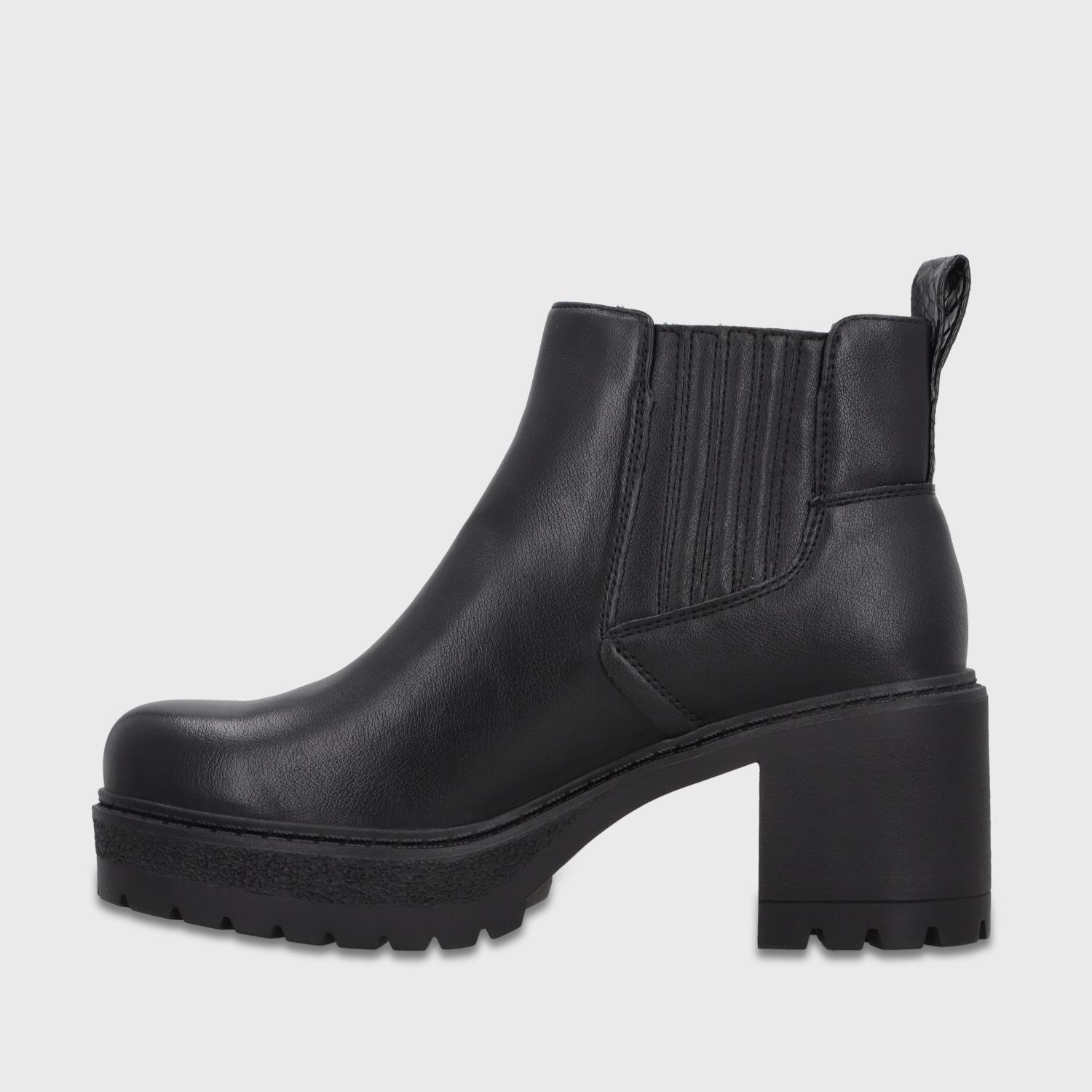 Botin Taco Negro Mujer 6587001 Gotta-3