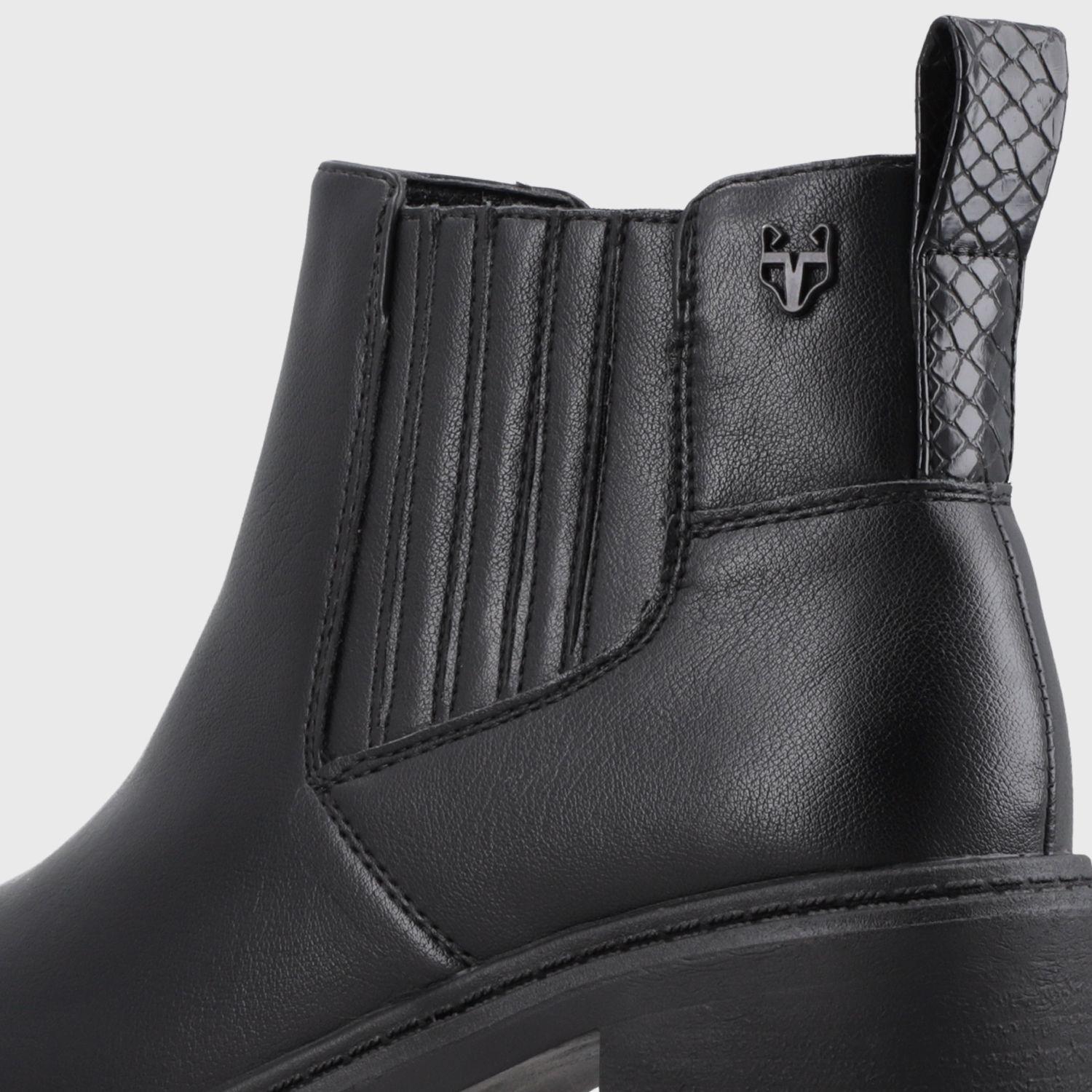 Botin Taco Negro Mujer 6587001 Gotta-5