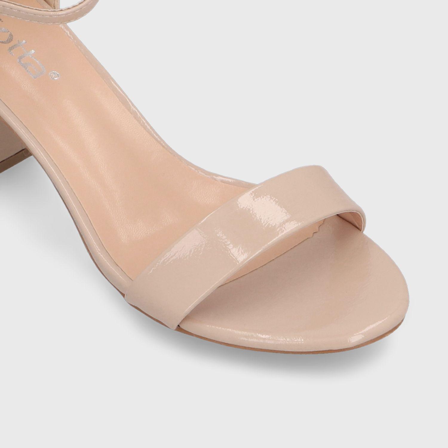 Sandalia Taco Rosada Mujer C6161 Gotta-5