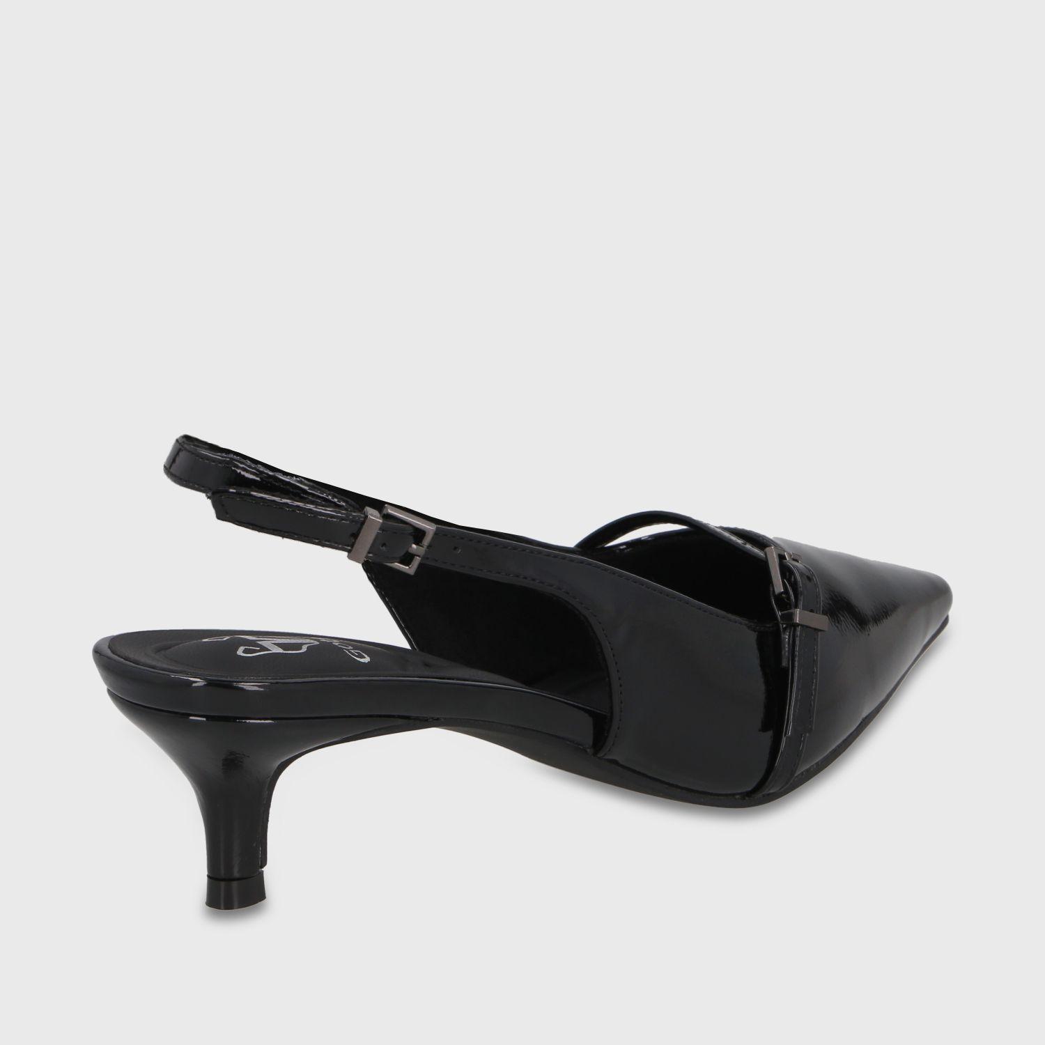 Zapato Taco Negro Mujer 64800 Gotta-4