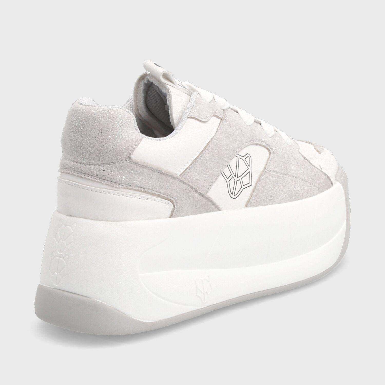 Zapatilla Plataforma Gris Mujer C7325 Gotta-4