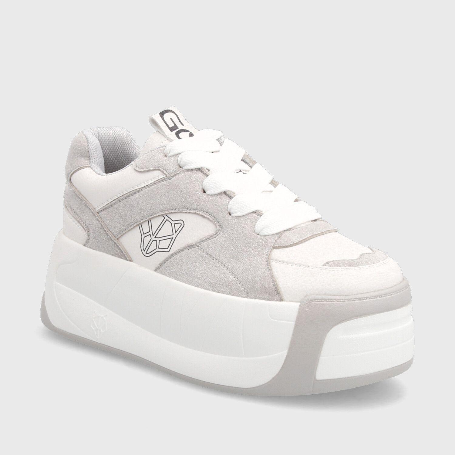 Zapatilla Plataforma Gris Mujer C7325 Gotta-1