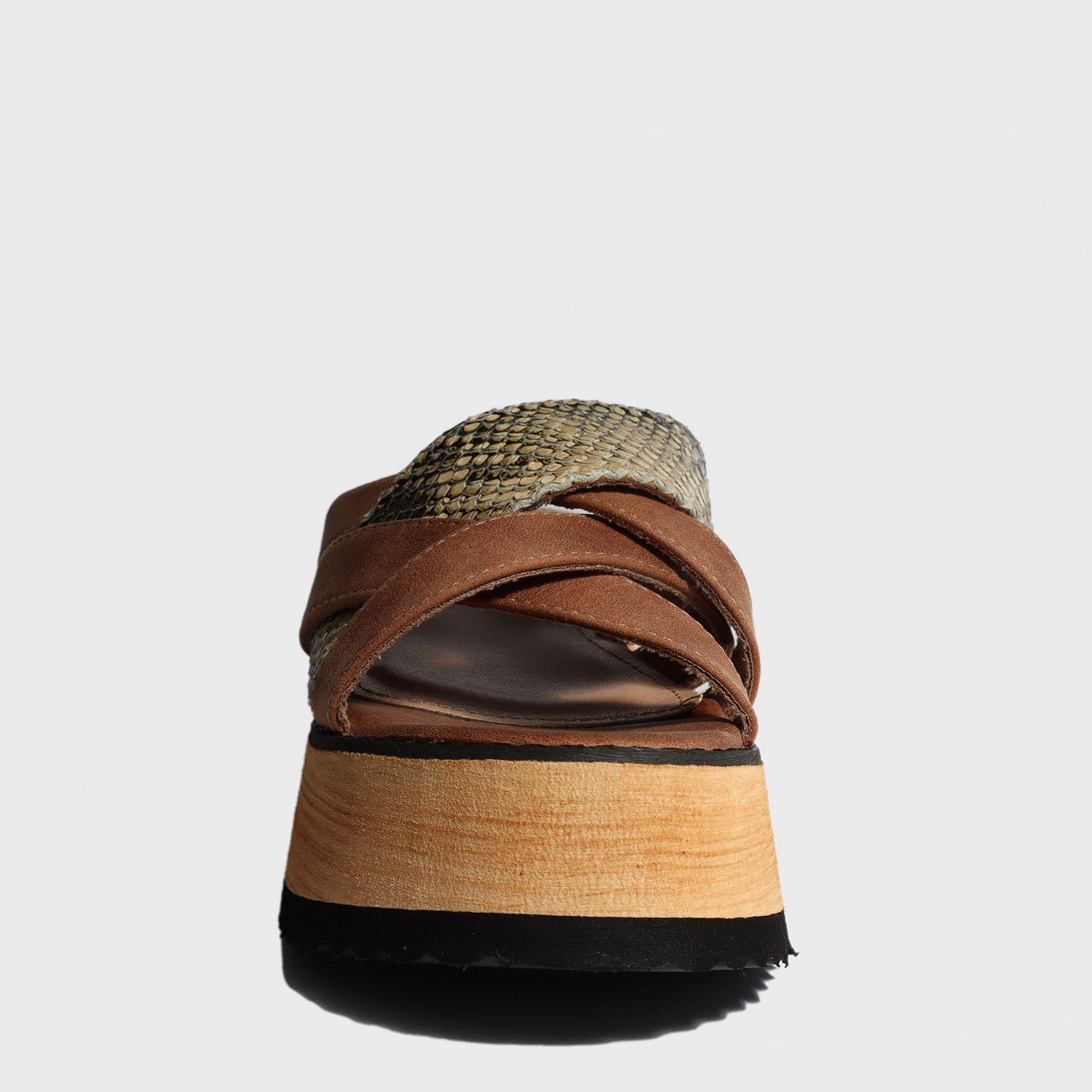 Sandalia Plataforma Animal Print Mujer 15283 Gotta-2