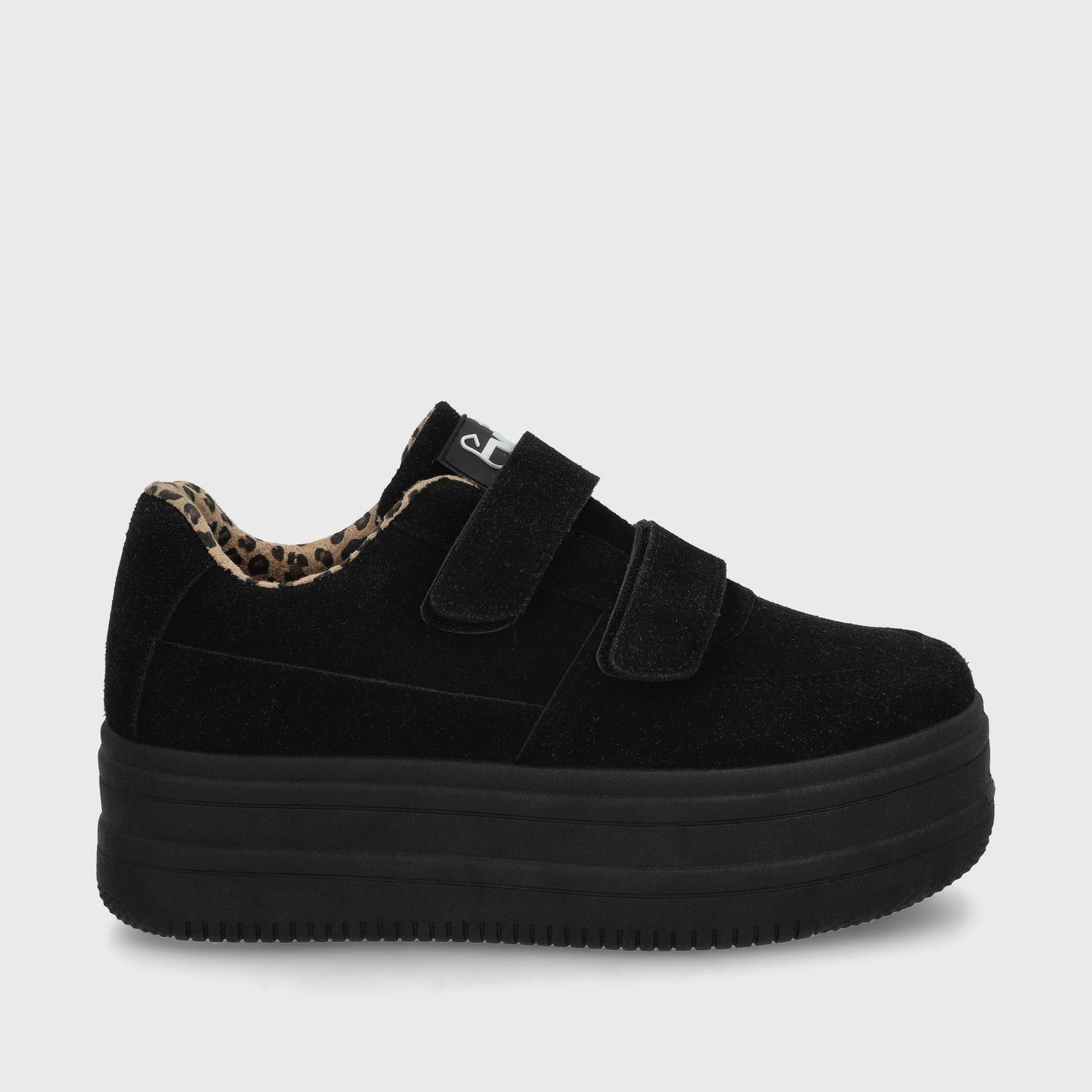 Zapatilla Negra Mujer 38561 Gotta-0