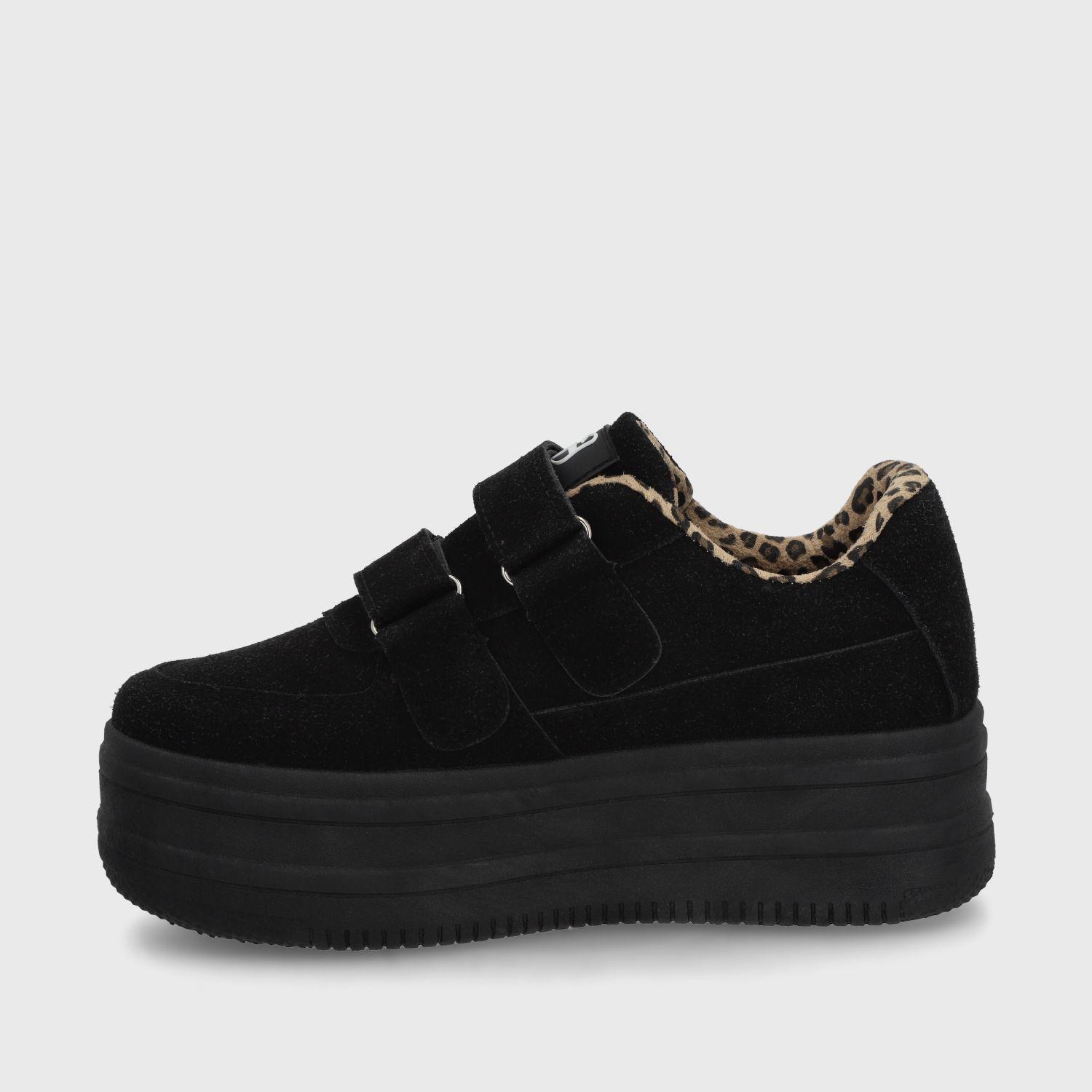 Zapatilla Negra Mujer 38561 Gotta-3