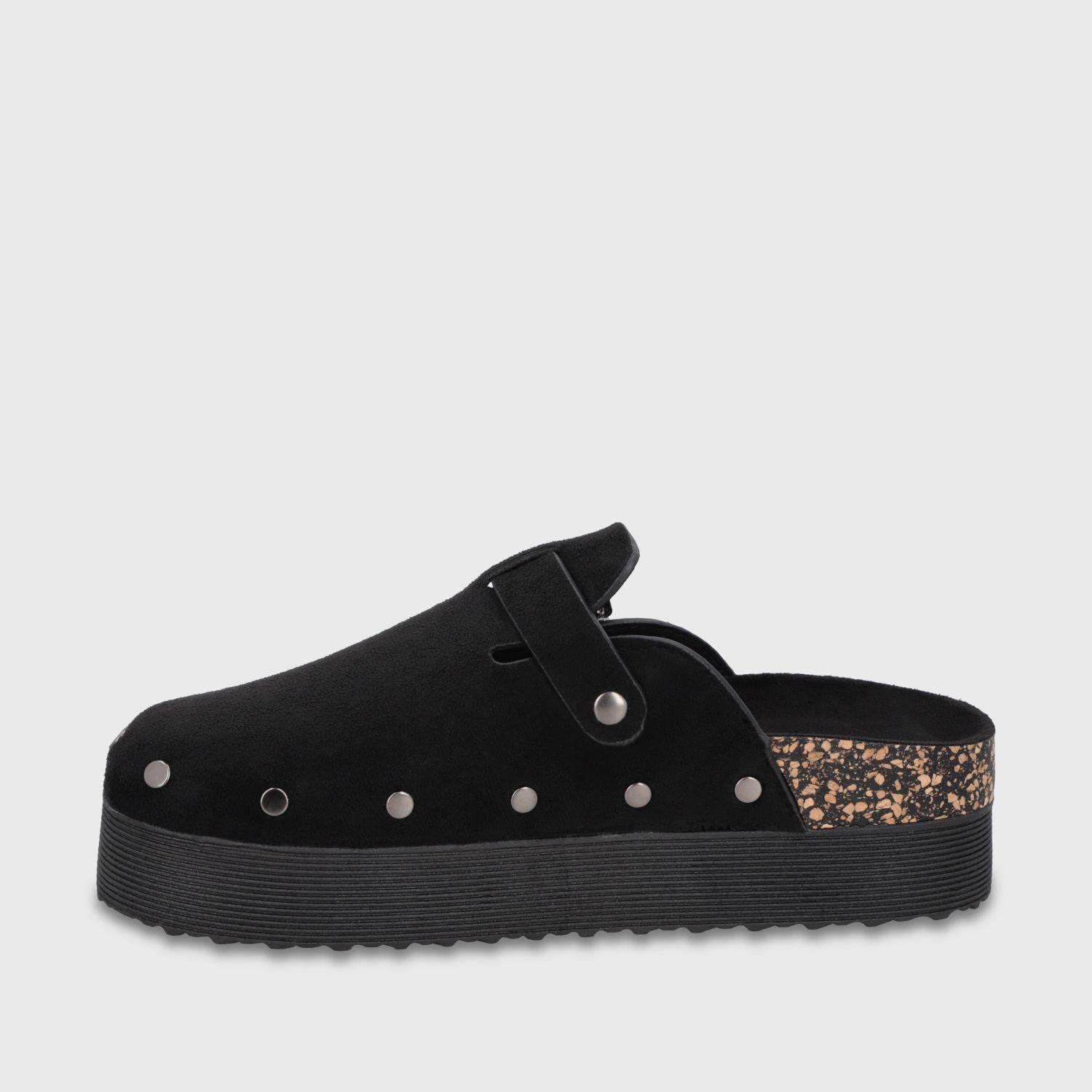 Zueco Plataforma Negro Mujer 65950 Gotta-3