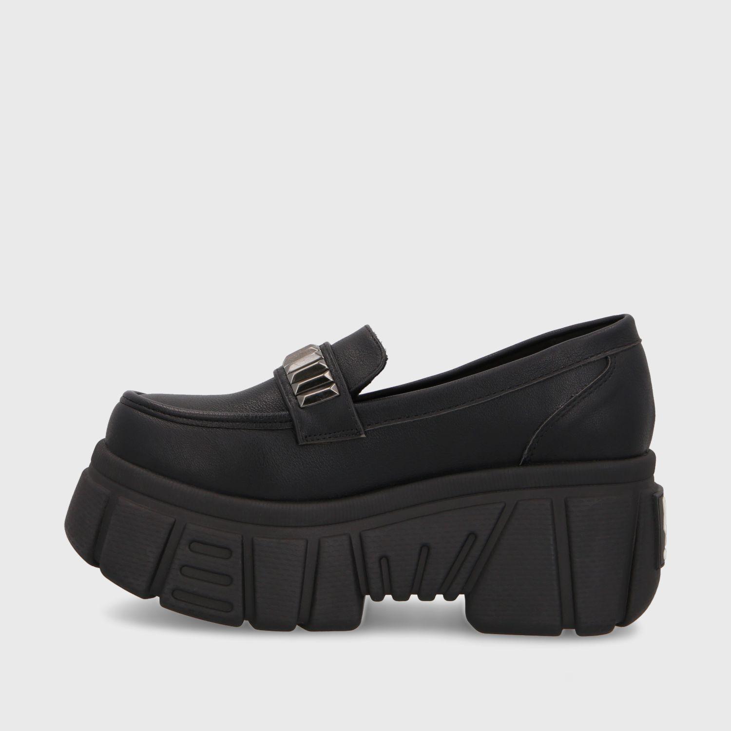 Mocasin Plataforma Negro Mujer 35174 Gotta-4