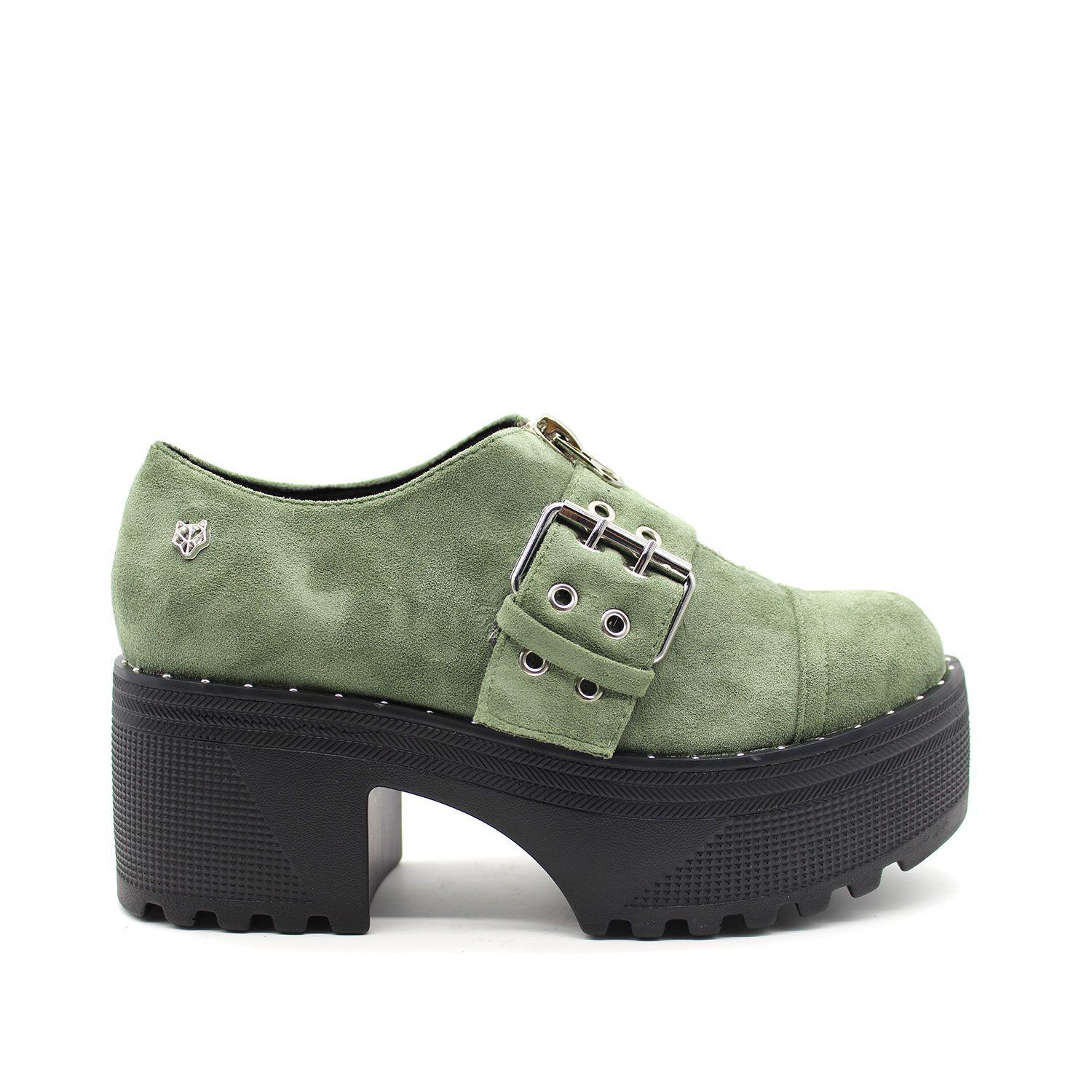 Zapato Verde Mujer C7276 Gotta-0