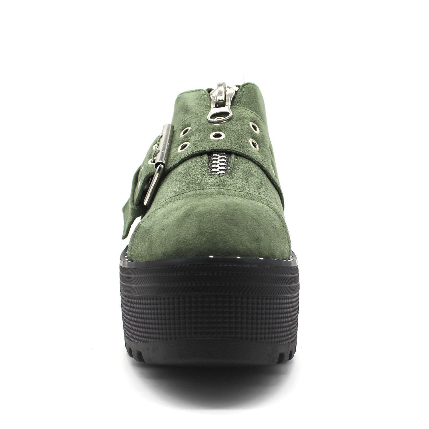 Zapato Verde Mujer C7276 Gotta-2