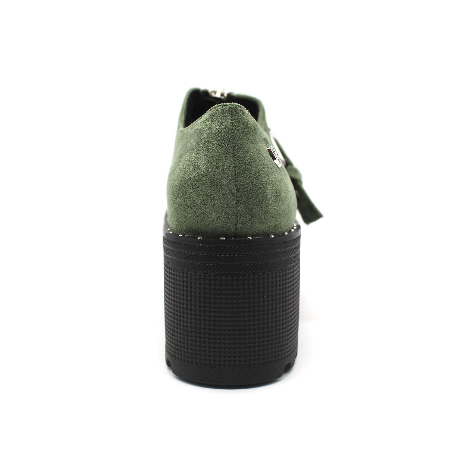 Zapato Verde Mujer C7276 Gotta-4