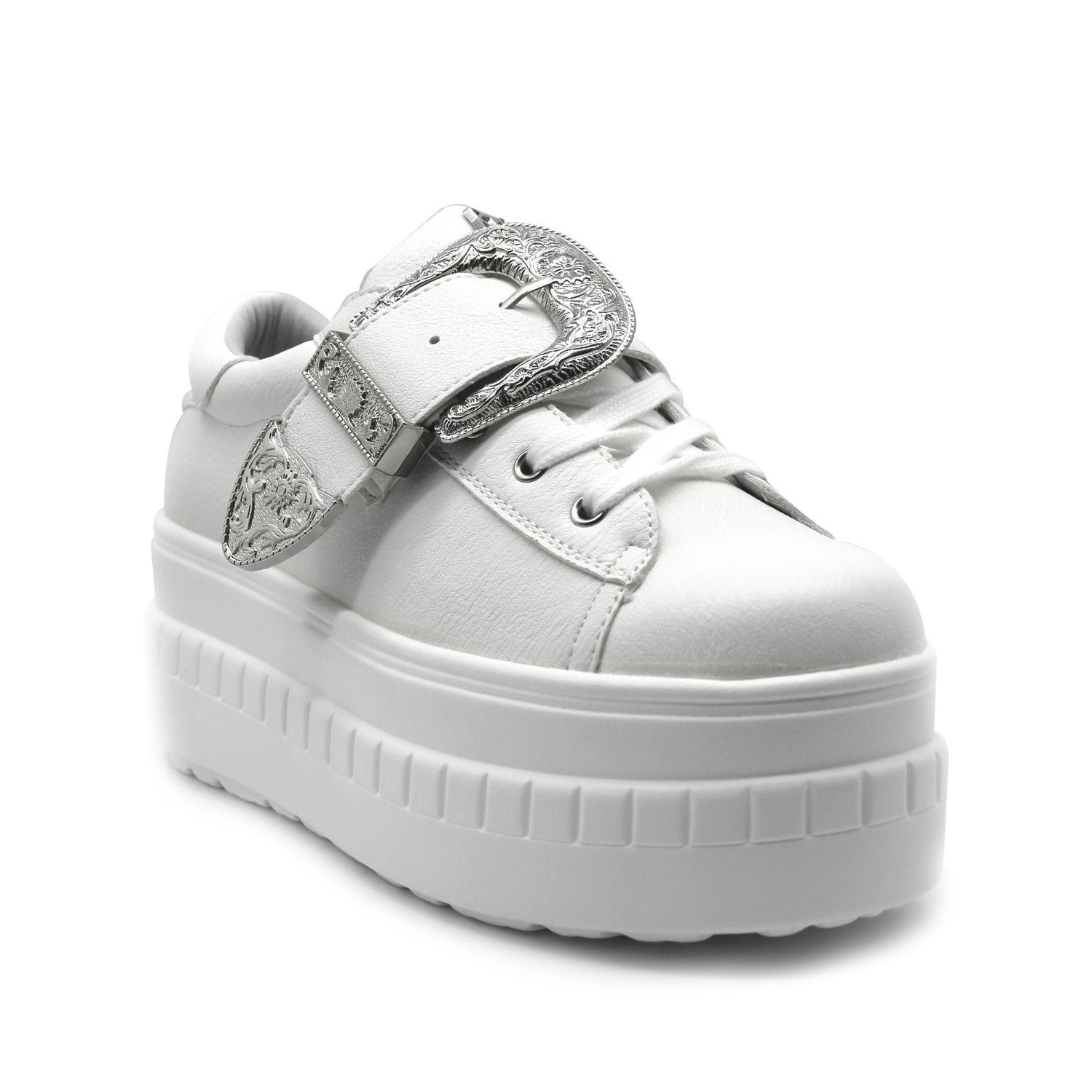 Zapatilla Blanca Mujer 13262 Gotta-1