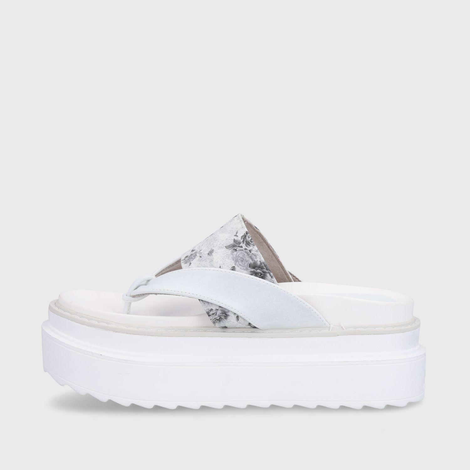 Sandalia Plataforma Blanca Mujer 25234 Gotta-3