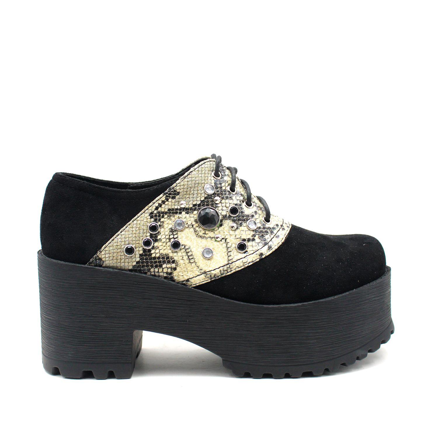 Zapato Animal Print Mujer C5542 Gotta-0