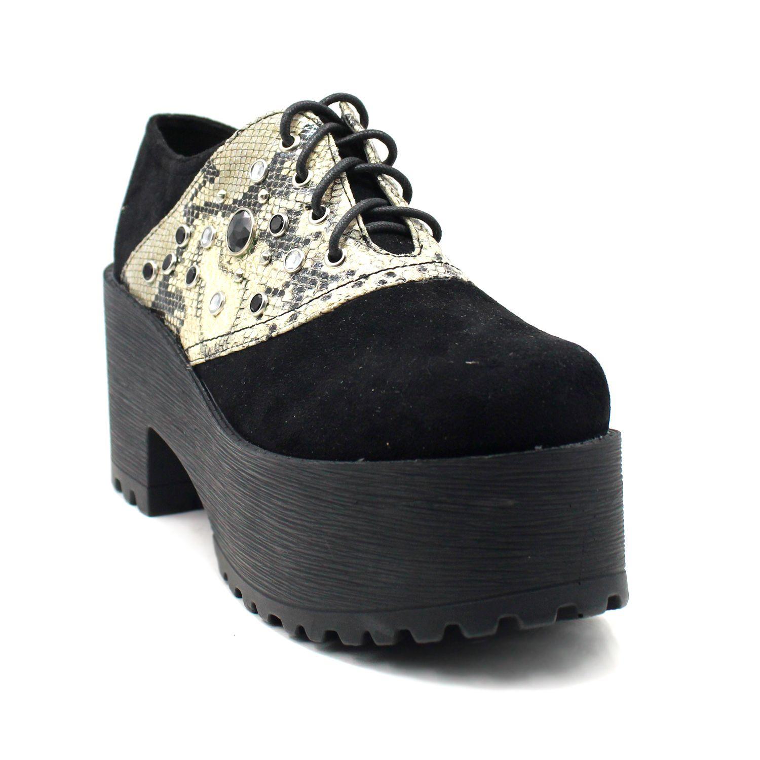 Zapato Animal Print Mujer C5542 Gotta-1