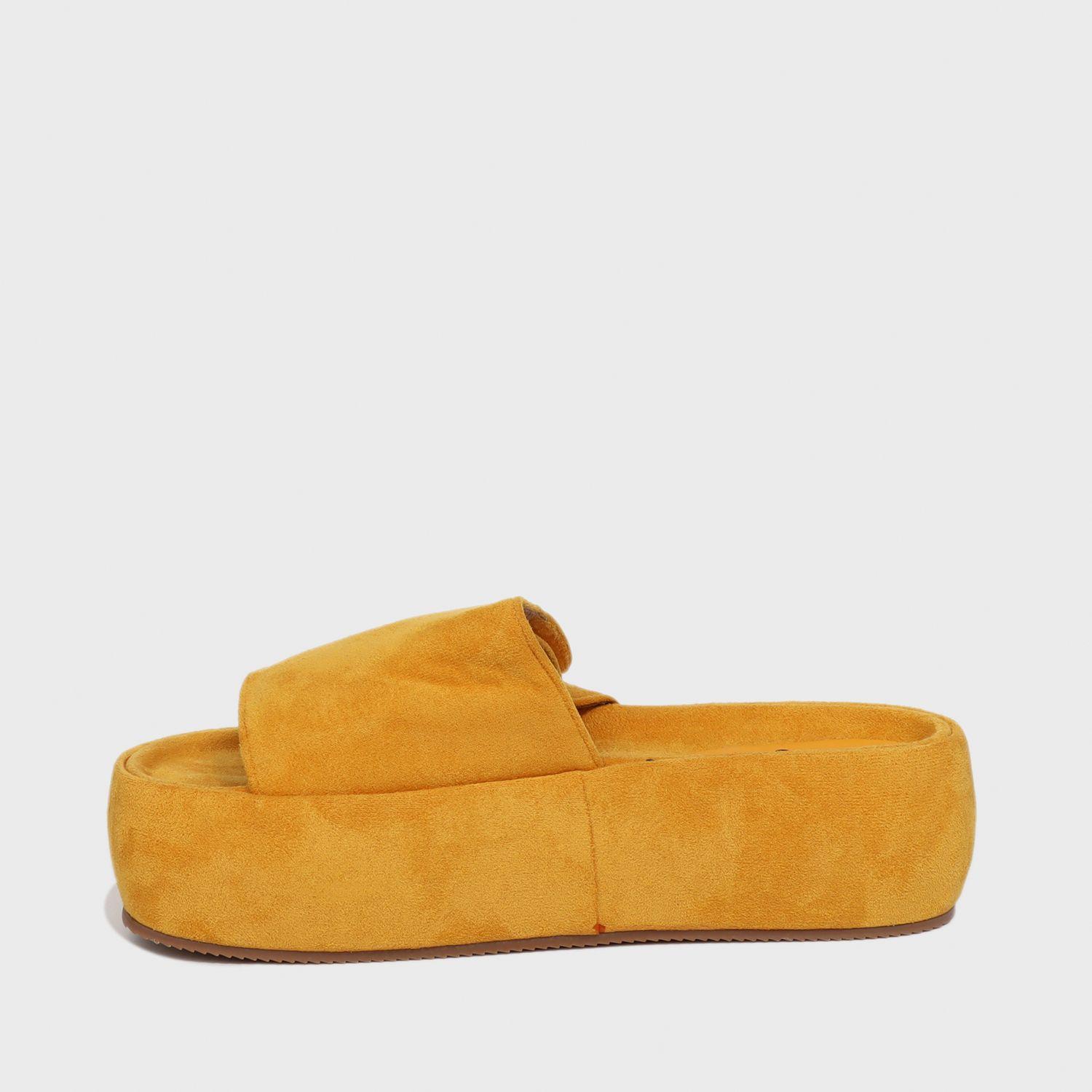 Sandalia Plataforma Amarilla Mujer 25520 Gotta-3